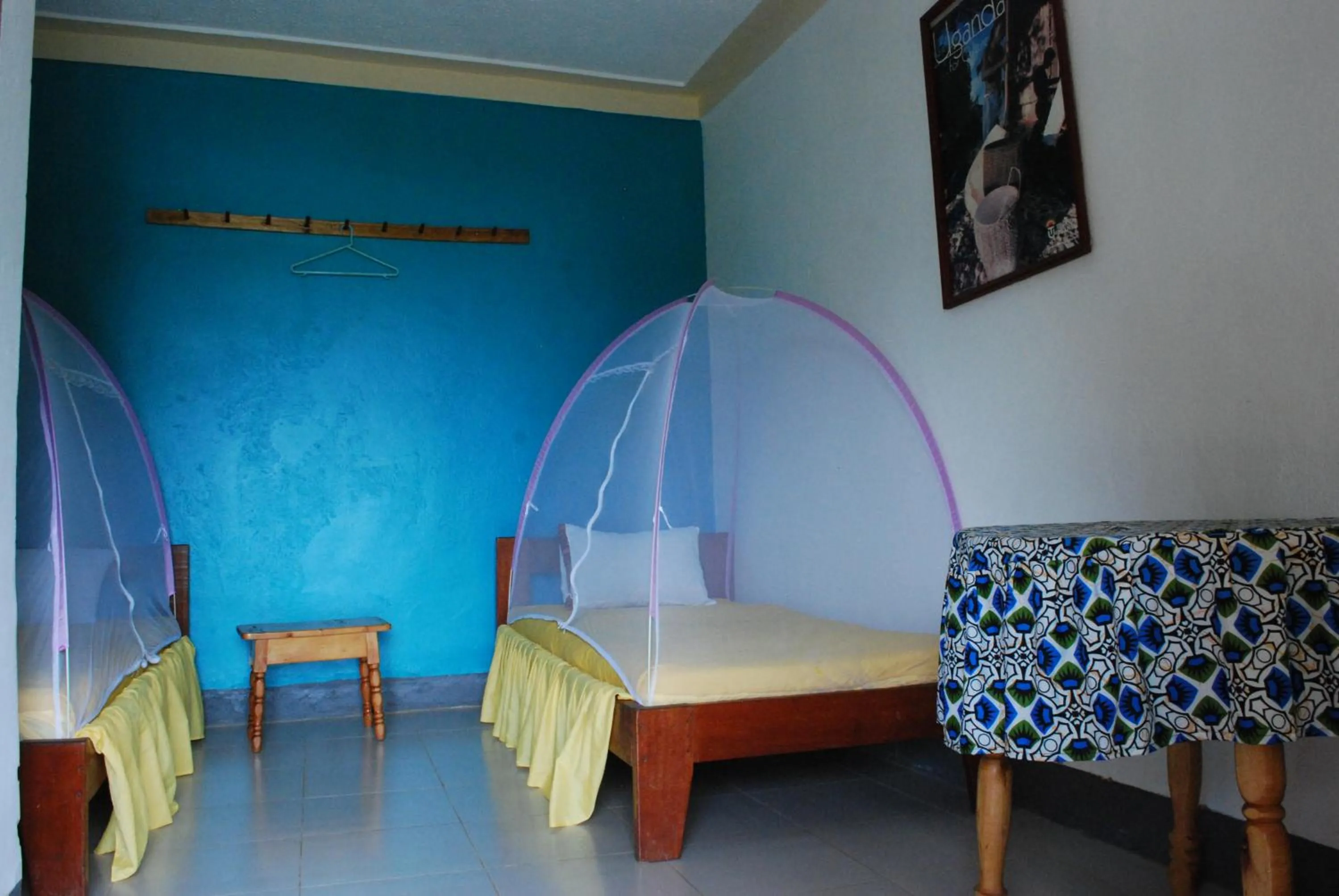 Bed in Crater Bay Cottages