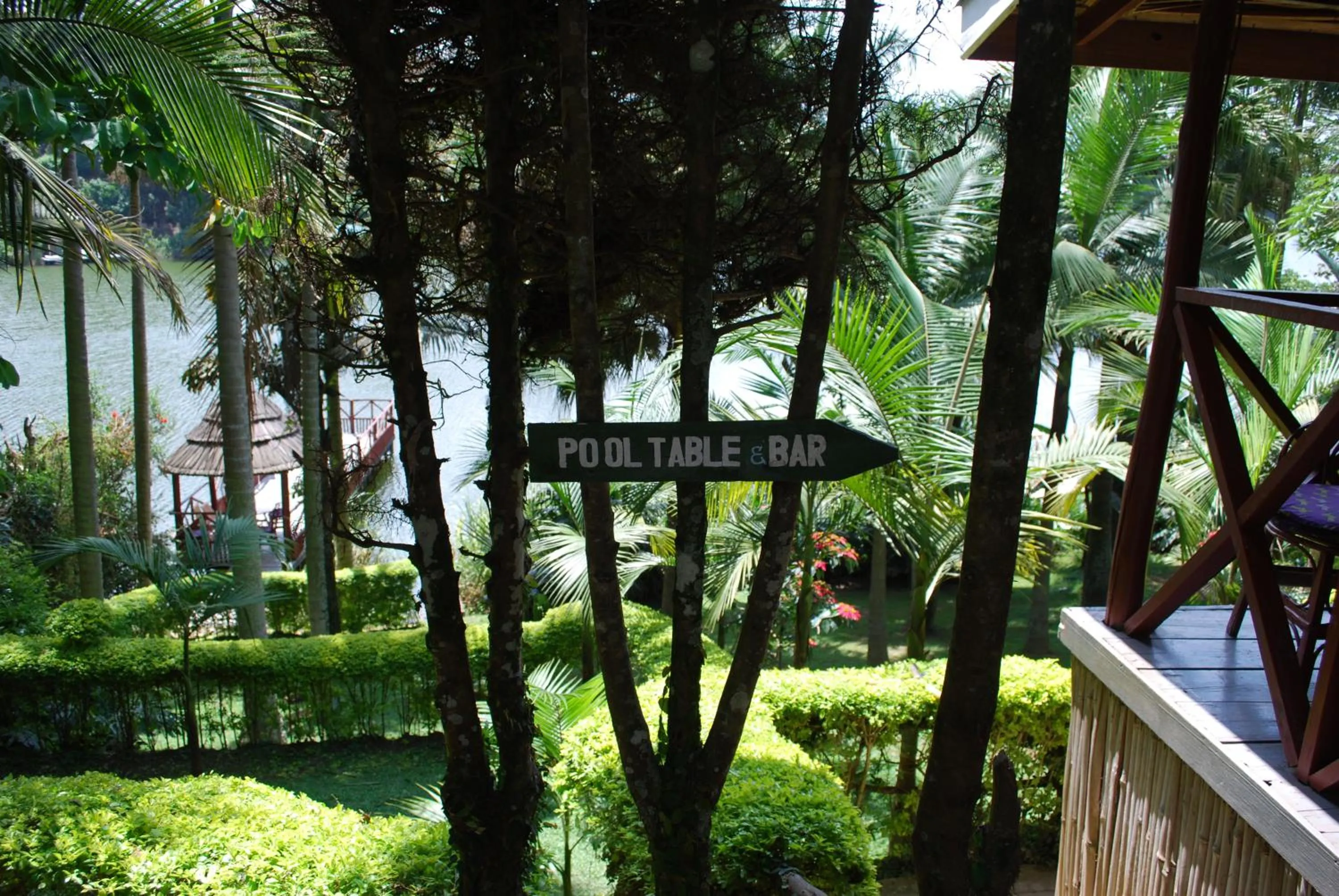 Garden in Crater Bay Cottages