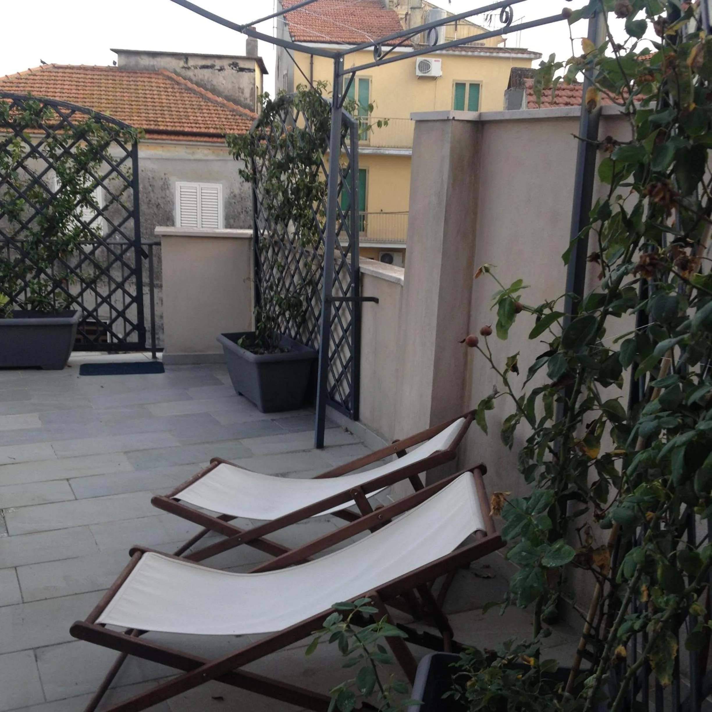 Balcony/Terrace in B&B La Terrazza Sul Borgo - Ortona Rooms