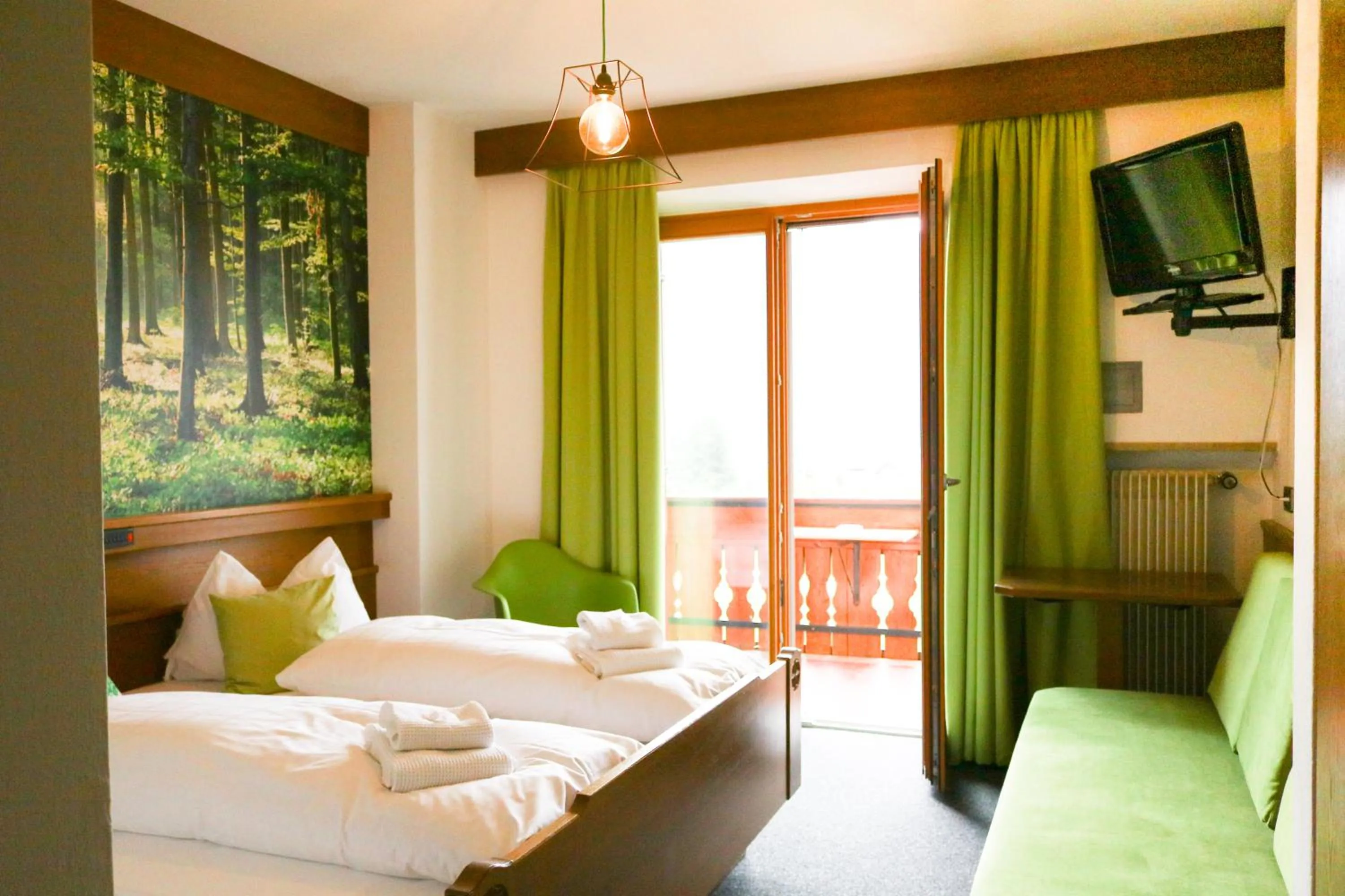 Bed in Guesthouse Pension Grafenstein