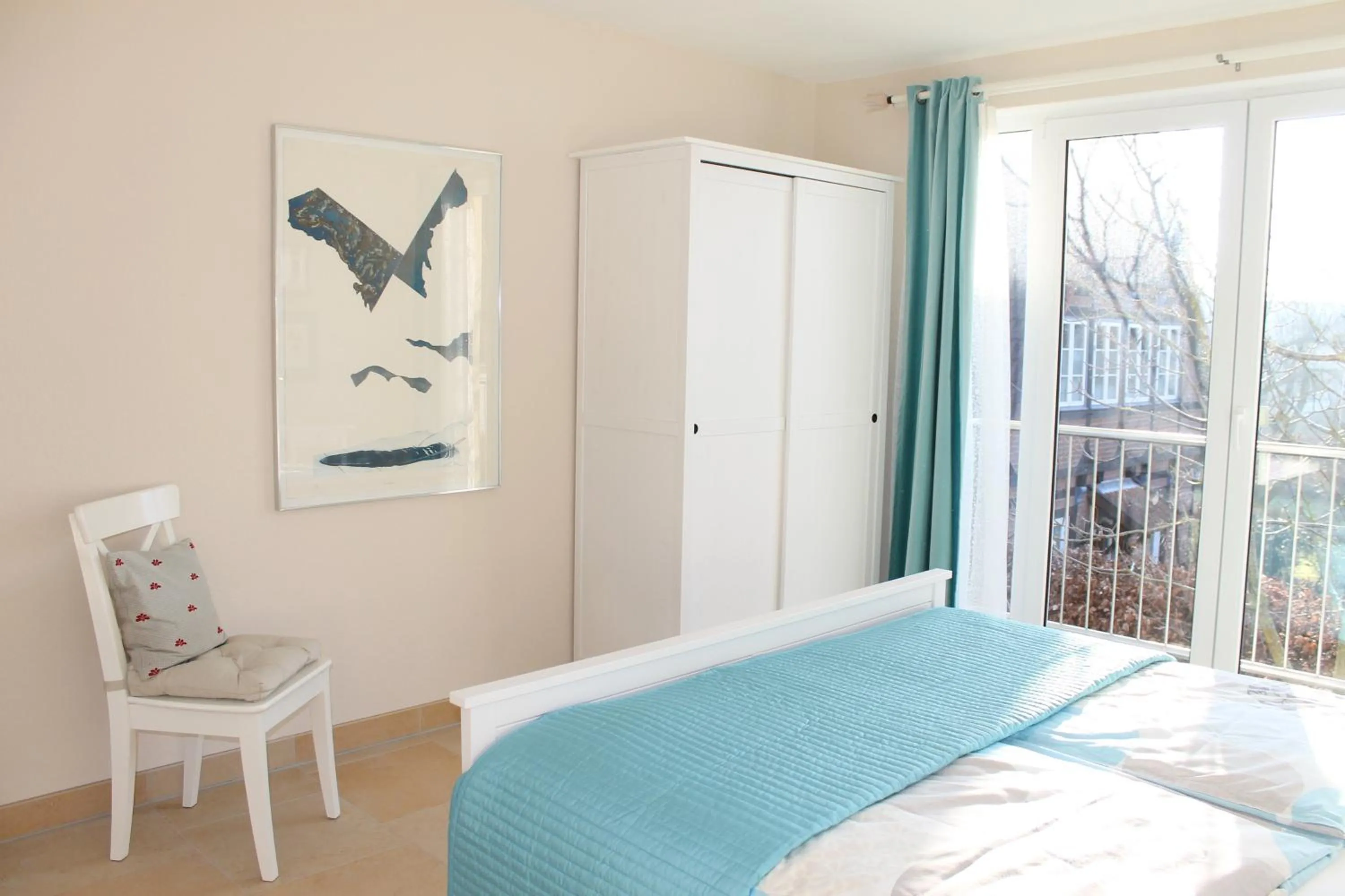 Bed in "Parkblick"