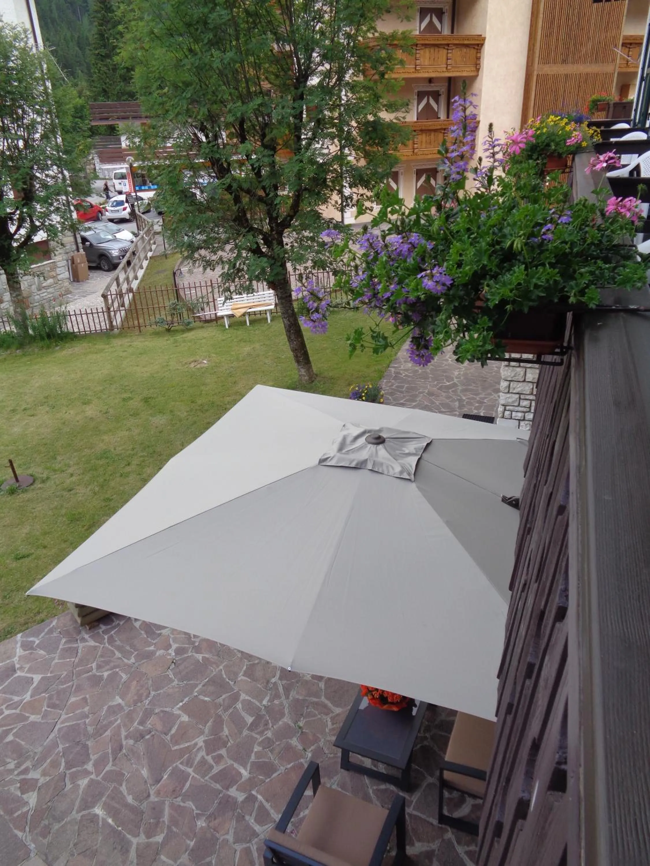 Garden in Hotel Garni Suisse