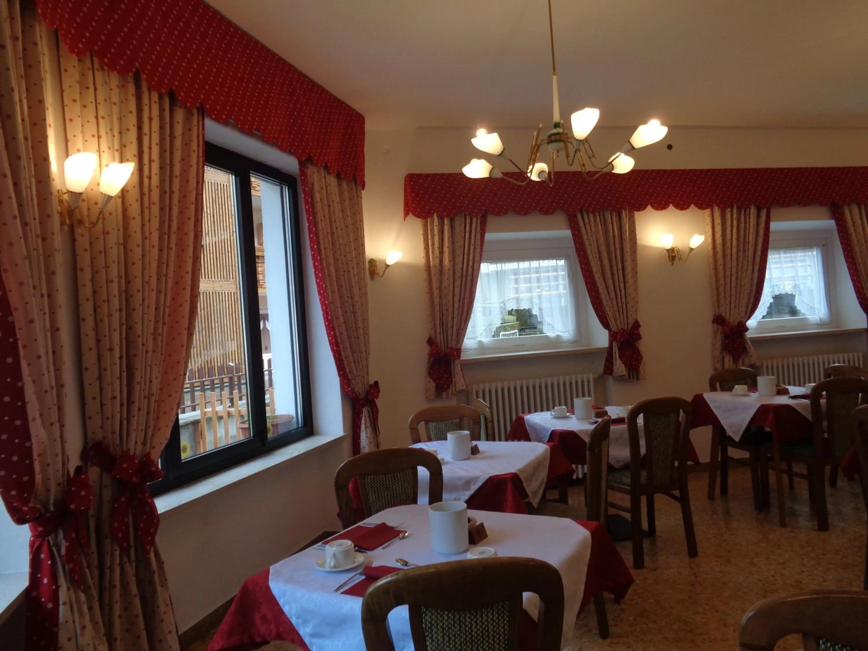 Area and facilities in Hotel Garni Suisse