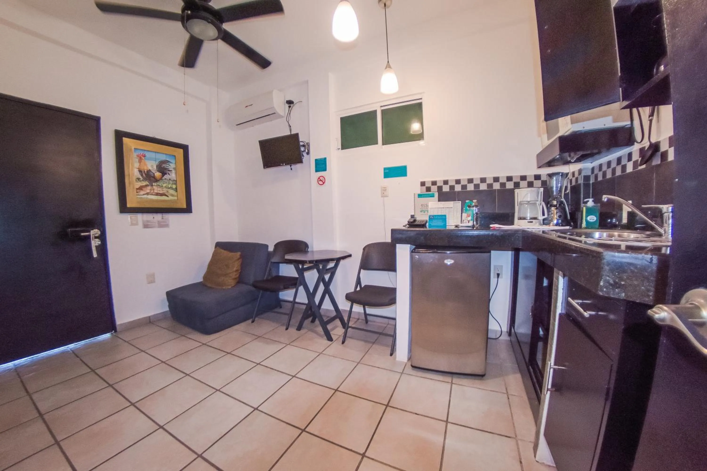 Kitchen or kitchenette in Hotel Suites Nadia Puerto Vallarta