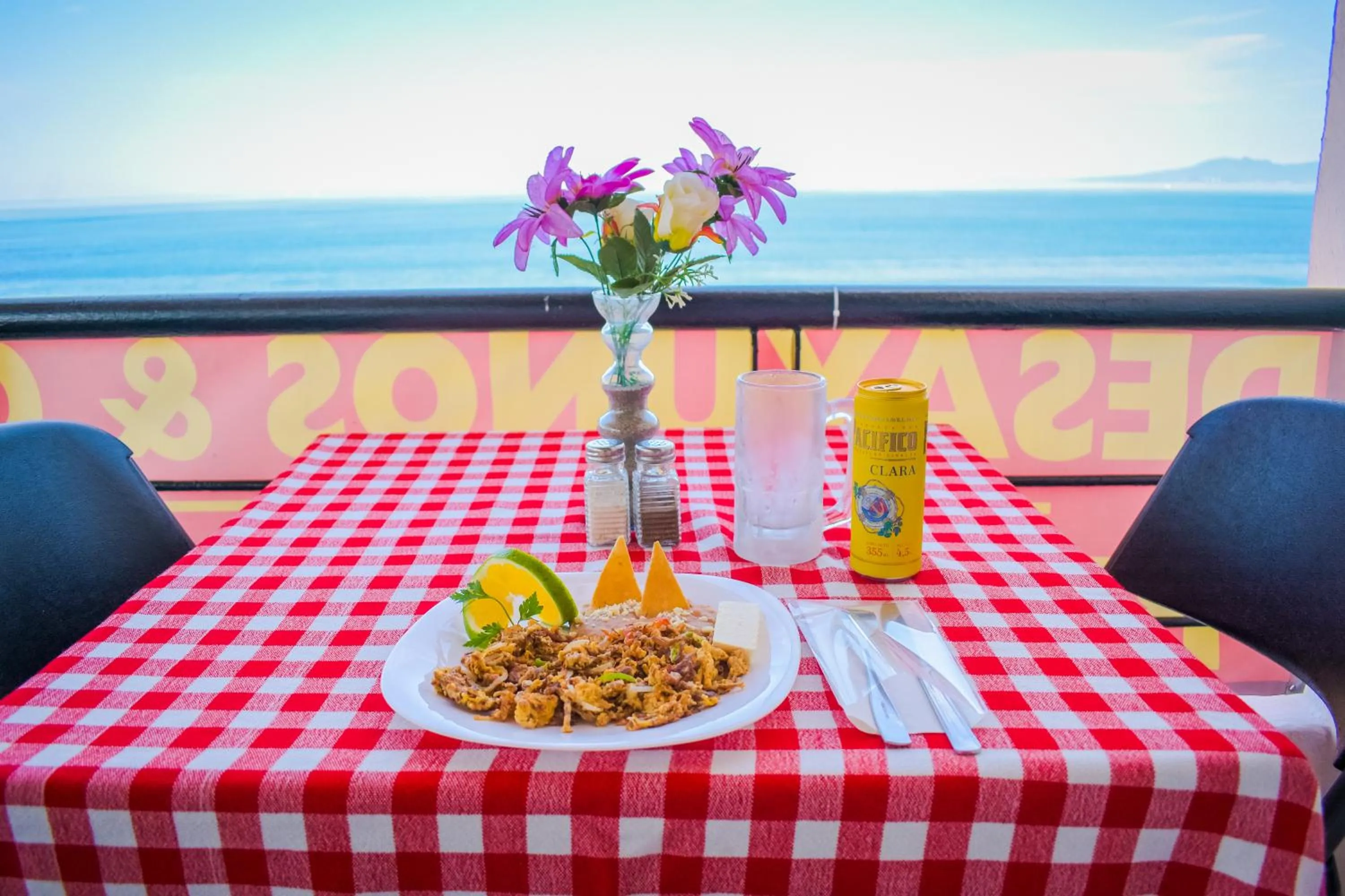 Food and drinks in Hotel Suites Nadia Puerto Vallarta