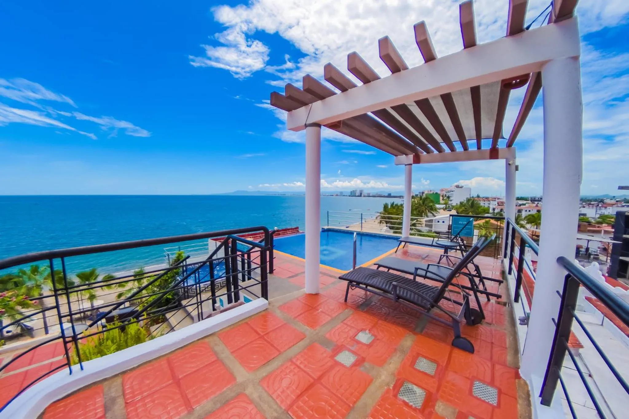 Sea view in Hotel Suites Nadia Puerto Vallarta