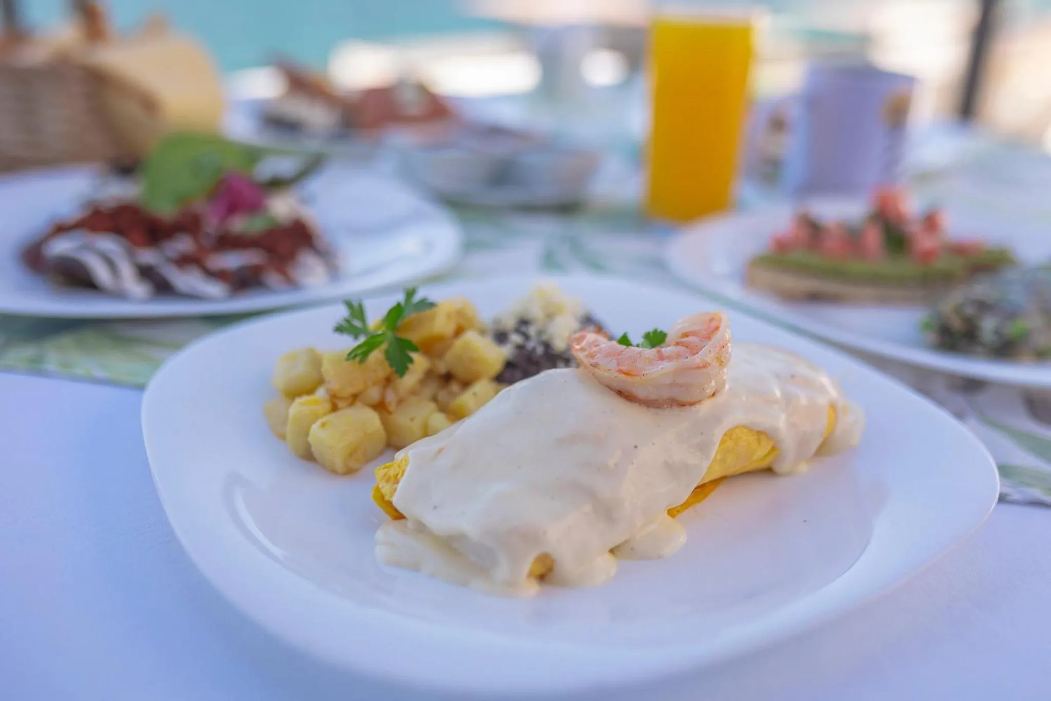 Breakfast in Hotel Suites Nadia Puerto Vallarta