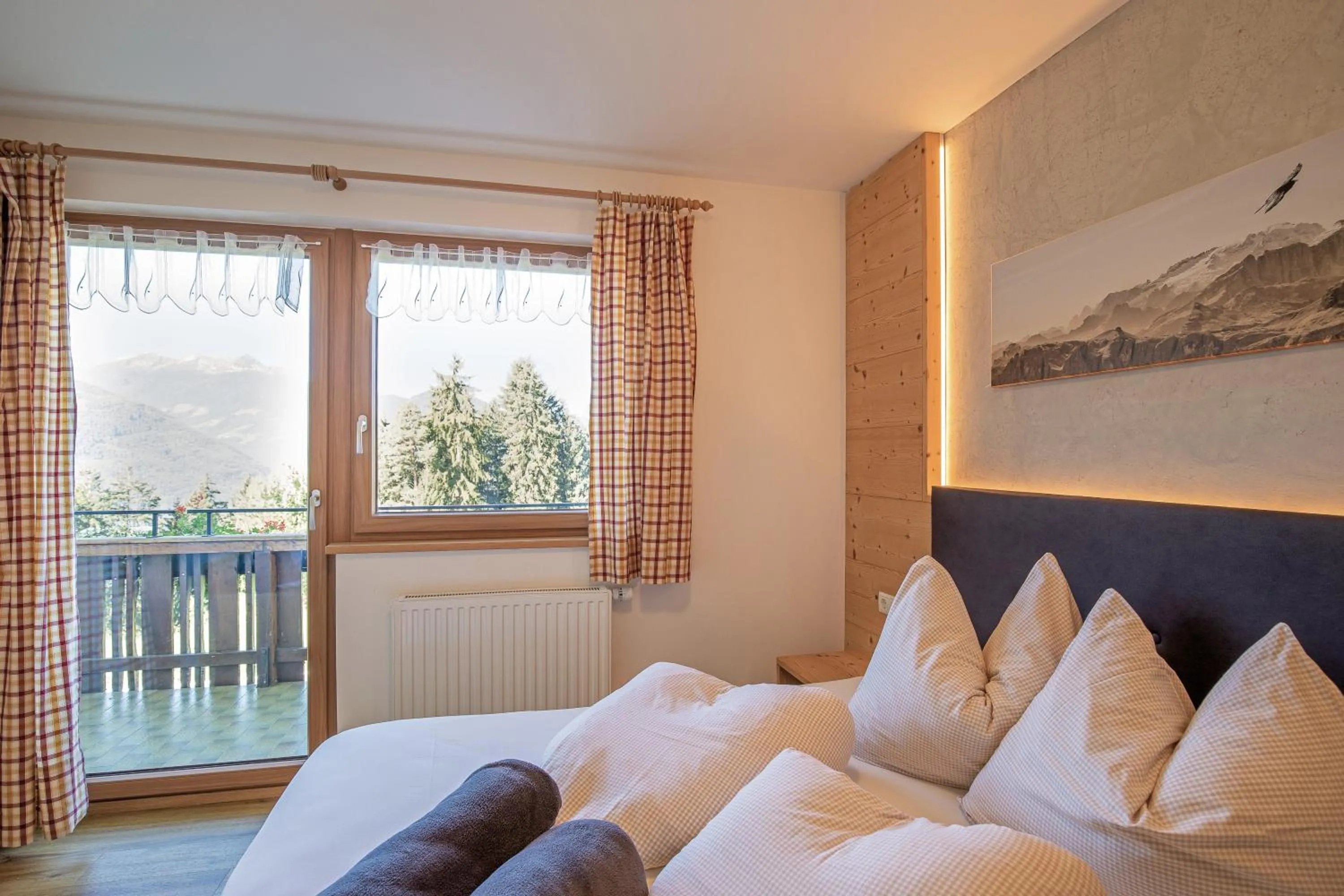 Bedroom, Bed in Residence Alpenrose