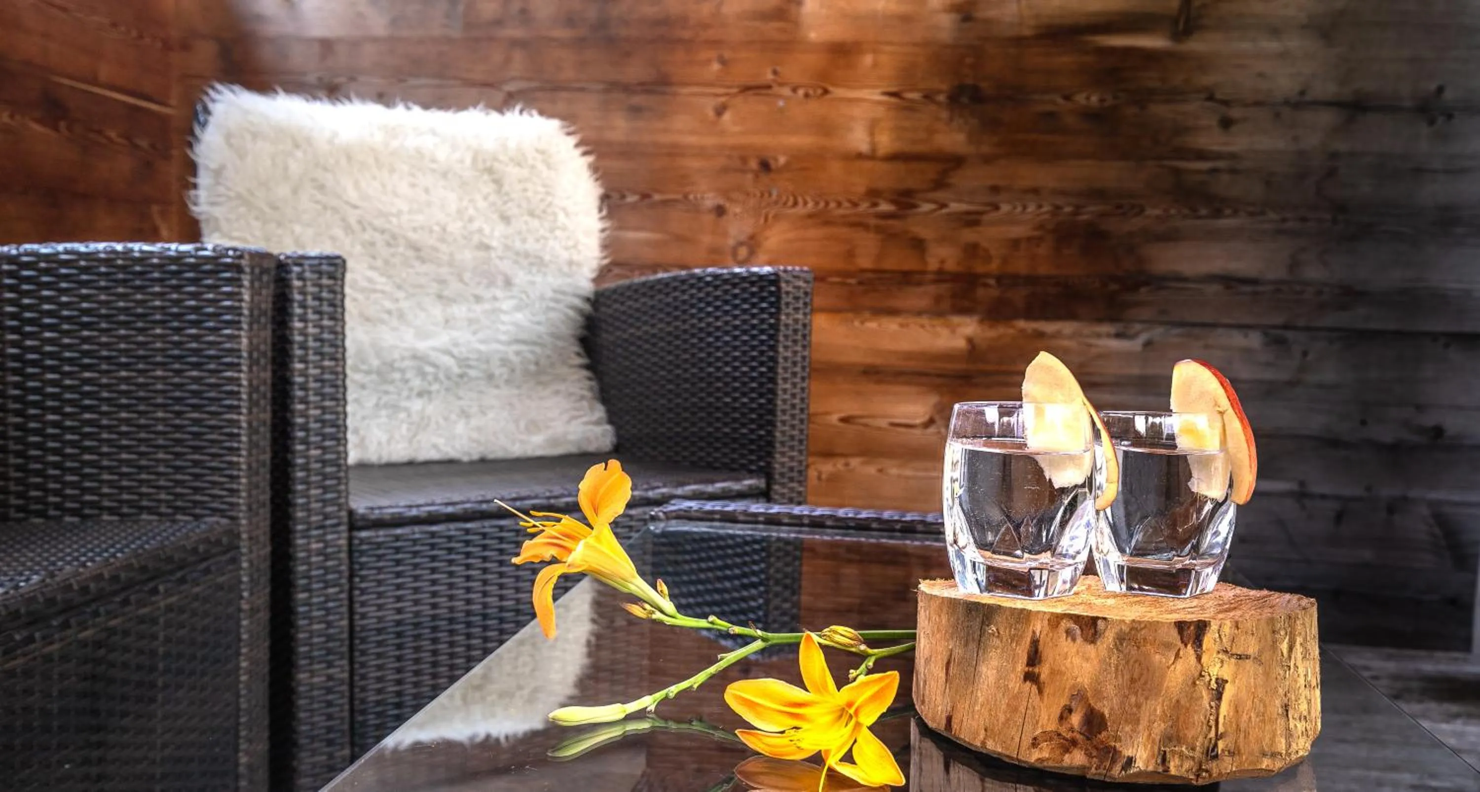 Seating area in Residence Alpenrose