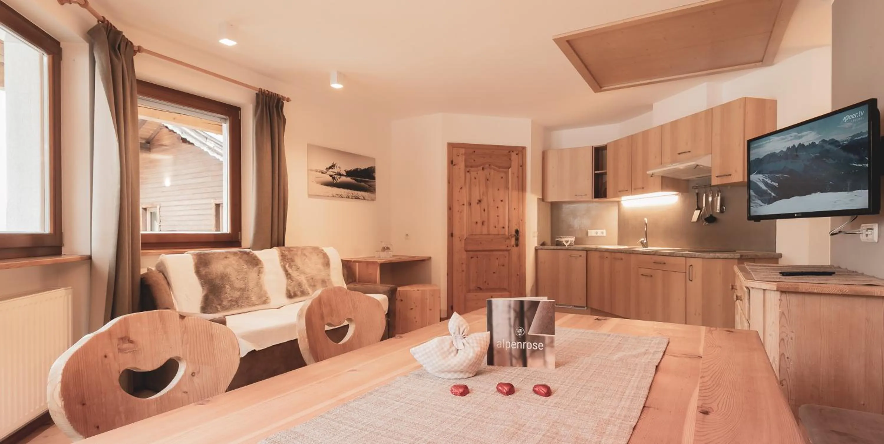 Living room in Residence Alpenrose