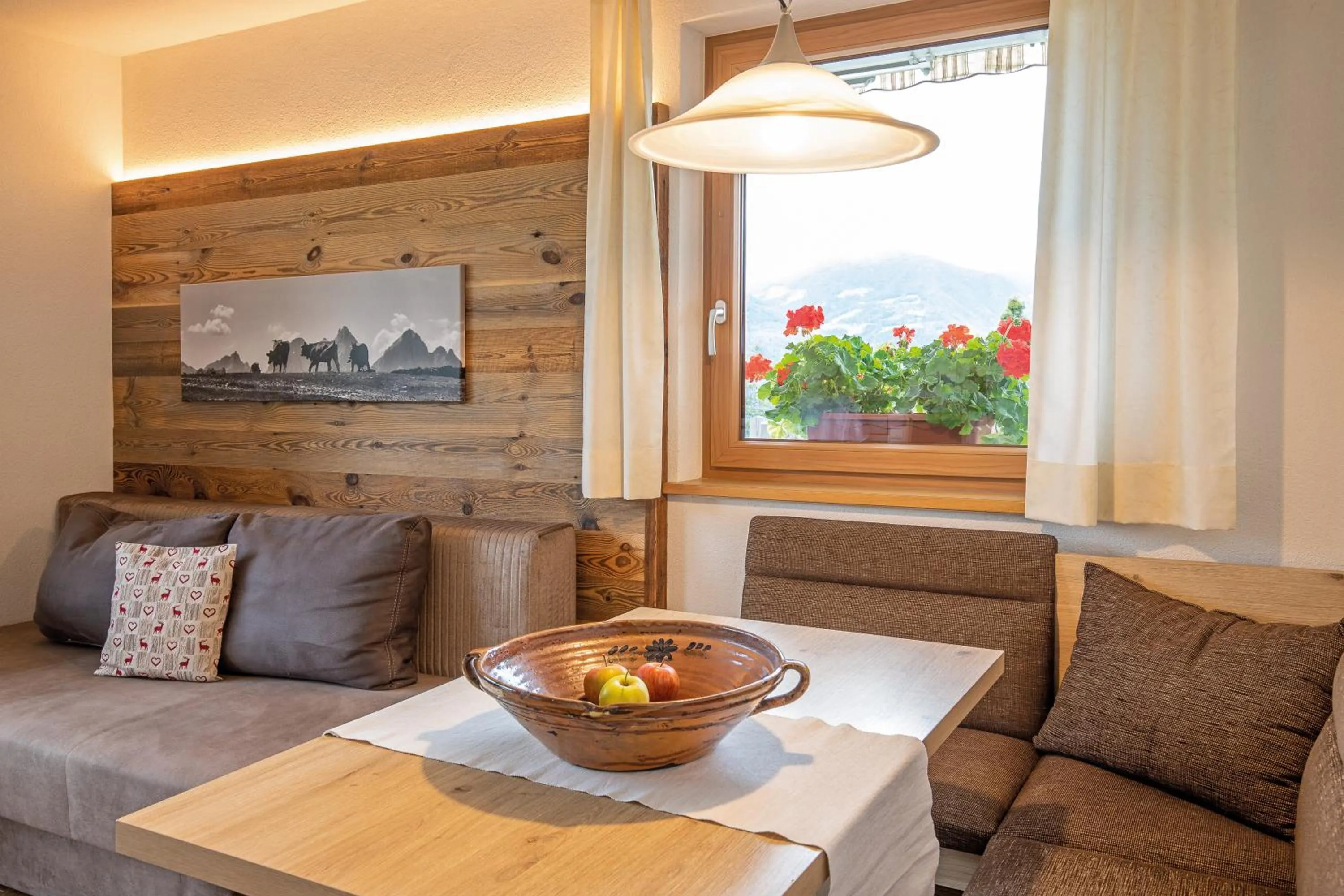 Seating area in Residence Alpenrose