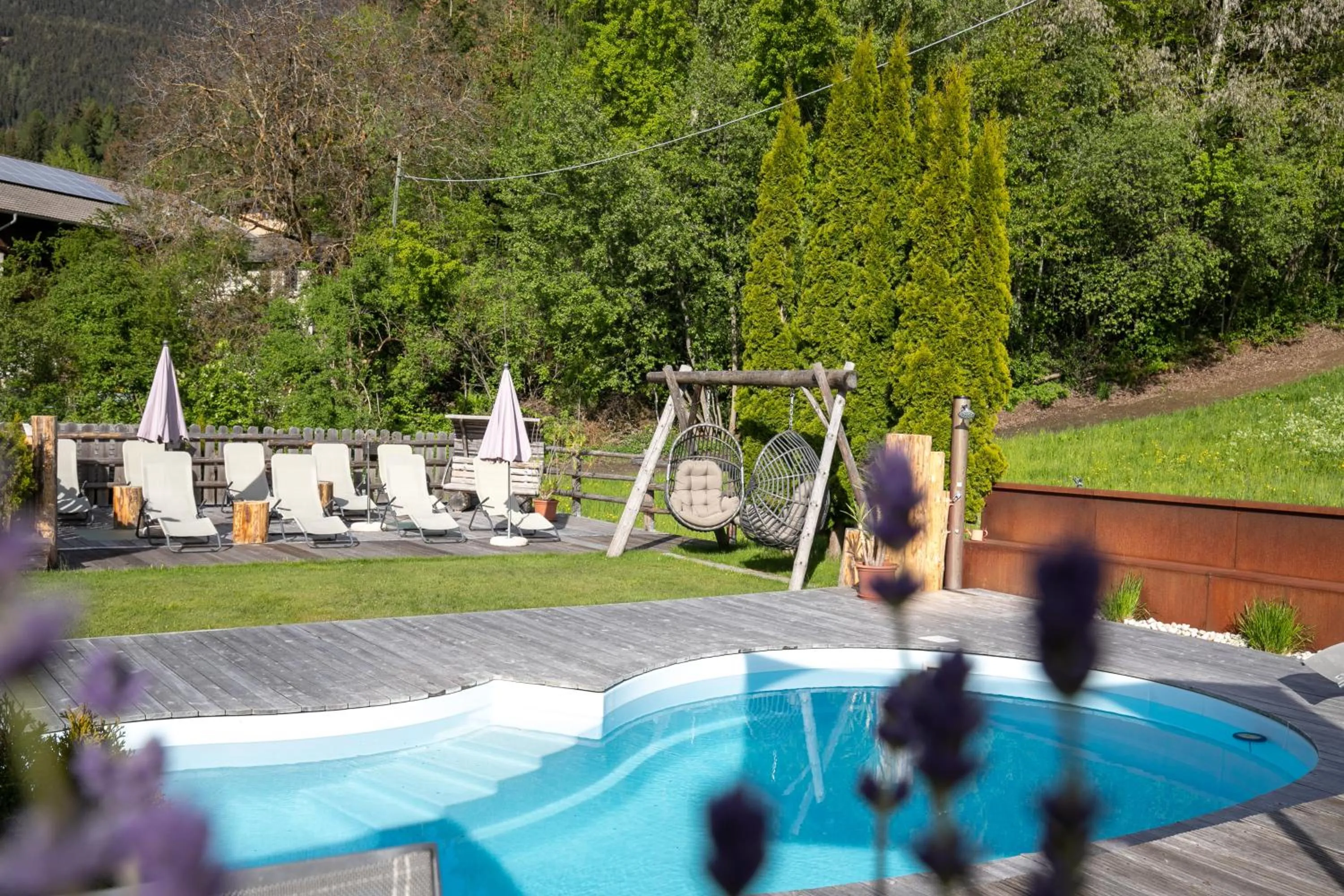 Swimming pool in Residence Alpenrose