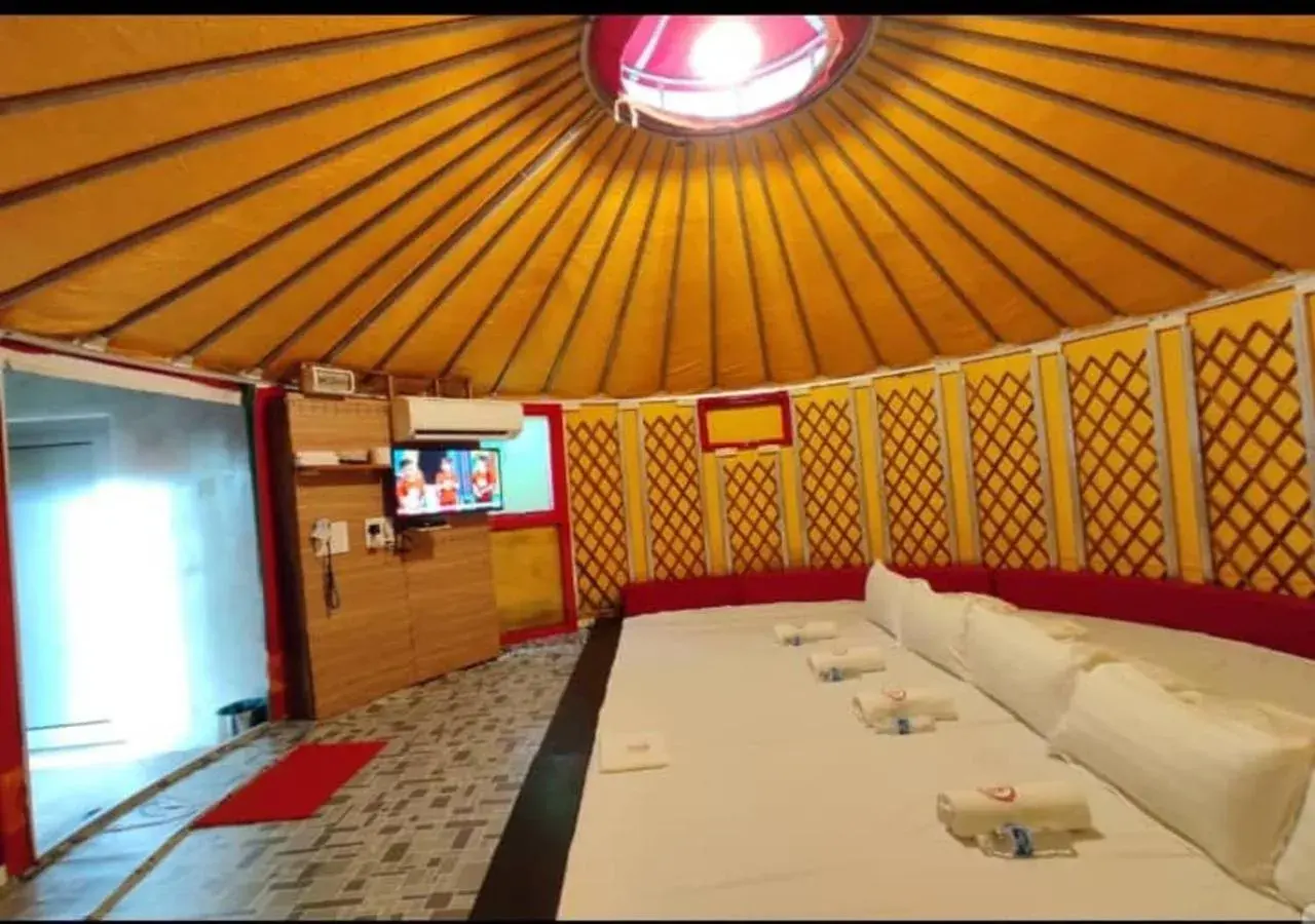Mongolian Yurt 5 Pax (Private Toilet) in Rick Resort Teluk Intan Mongolian Yurt 5 Pax (Private Toilet) in Rick Resort Teluk Intan
