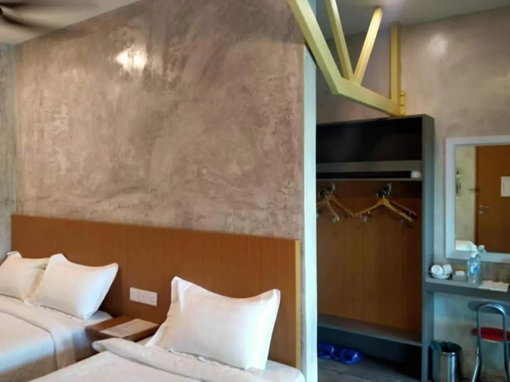 Bed in Rick Resort Teluk Intan