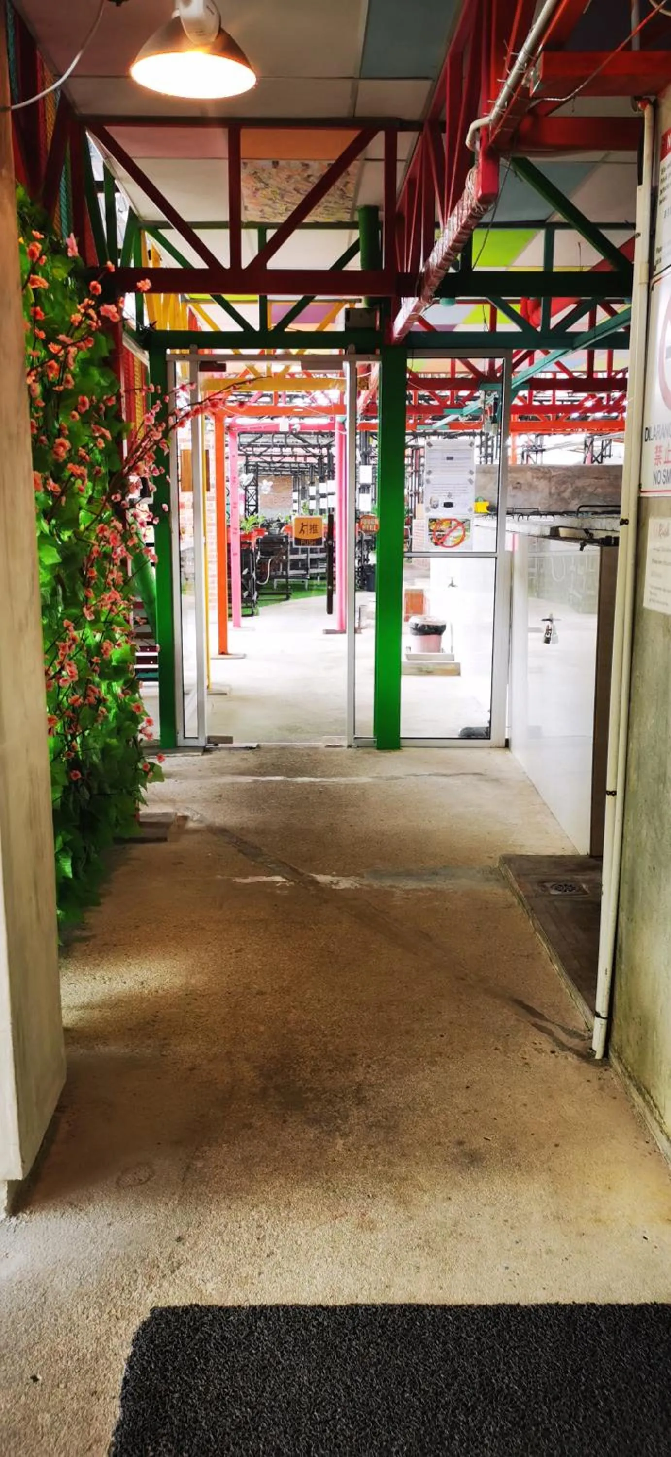 Facade/entrance in Rick Resort Teluk Intan