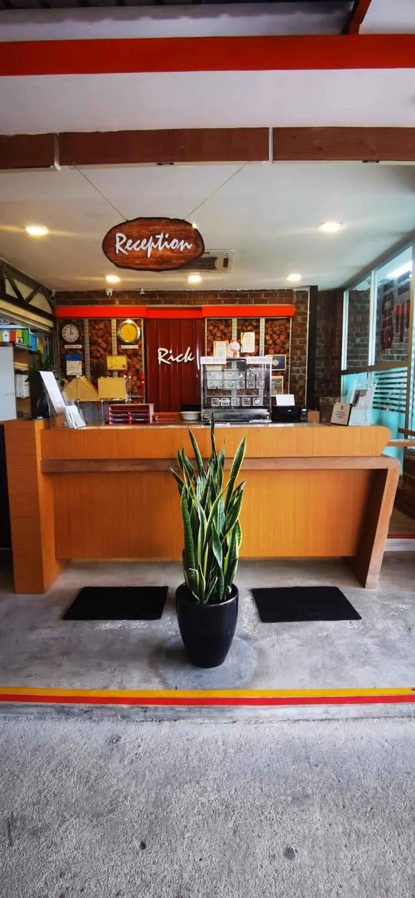 Lobby or reception in Rick Resort Teluk Intan Lobby or reception in Rick Resort Teluk Intan