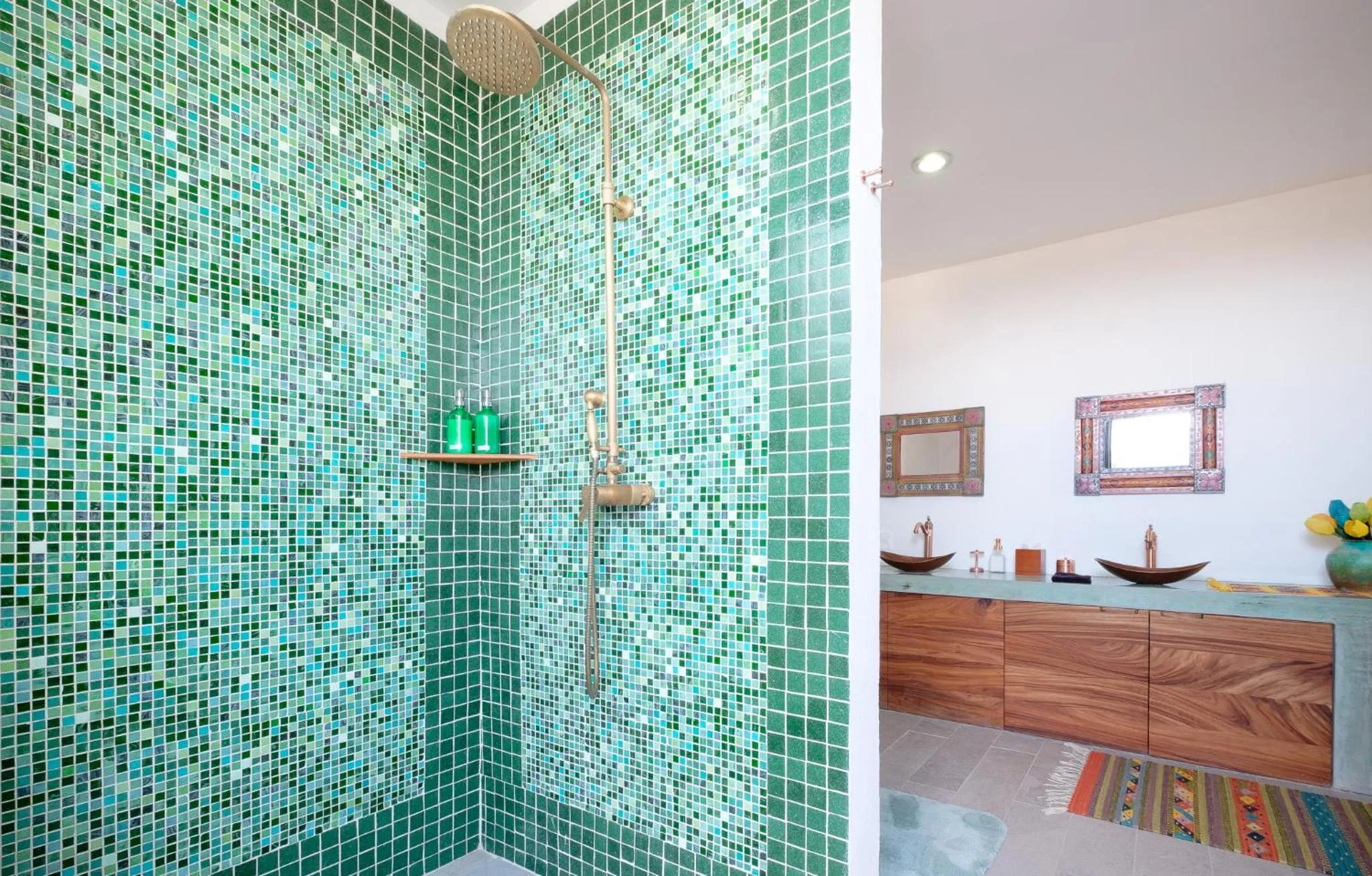 Bathroom in Los Colibris Casitas