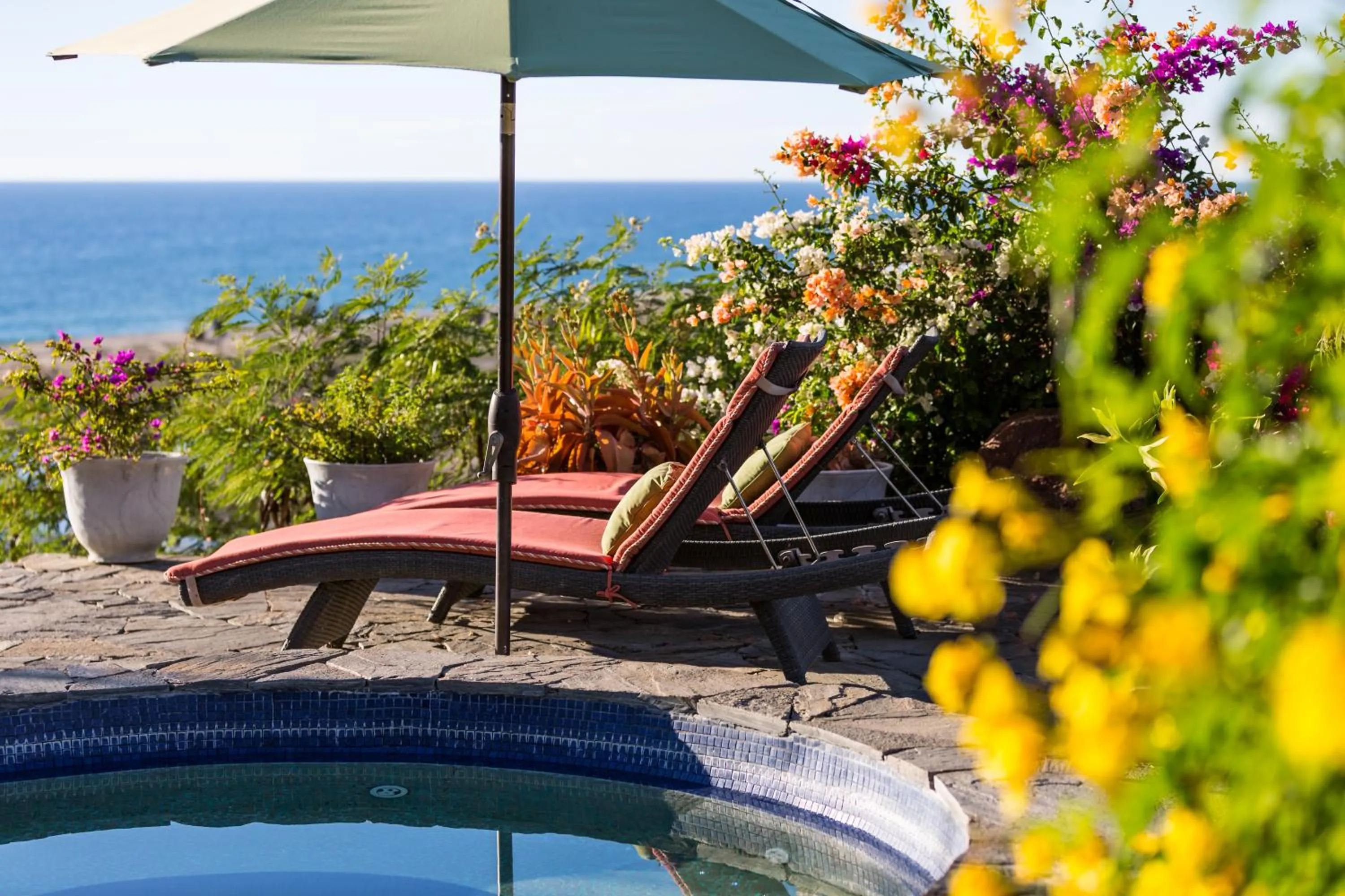 Sea view in Los Colibris Casitas