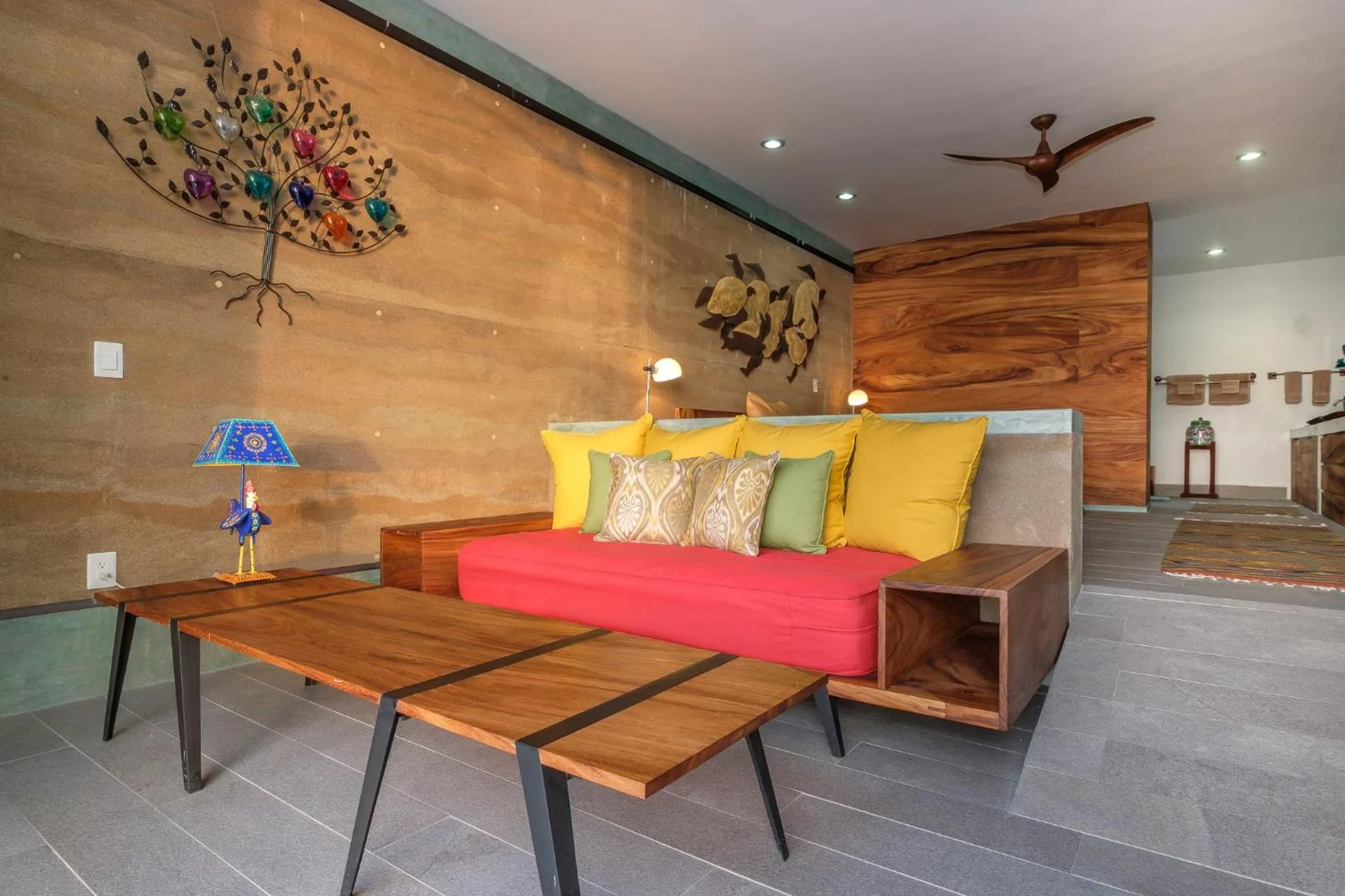 Decorative detail in Los Colibris Casitas