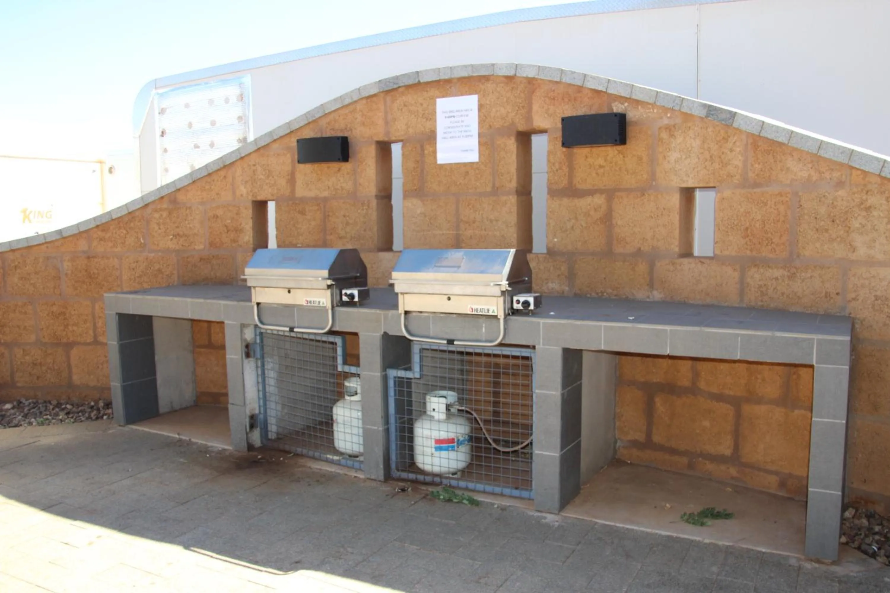 BBQ facilities in The Landing Port Hedland