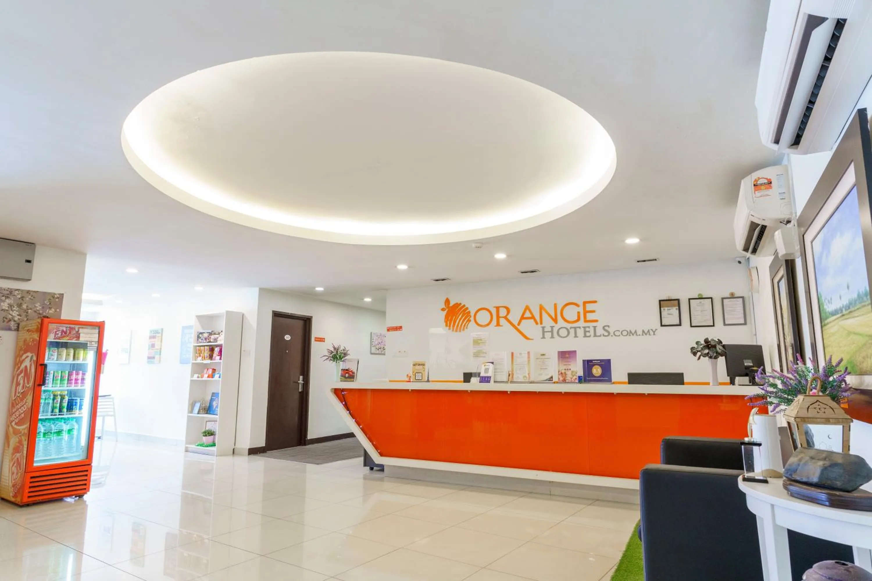 Lobby or reception in Orange Hotel Kota Kemuning @ Shah Alam