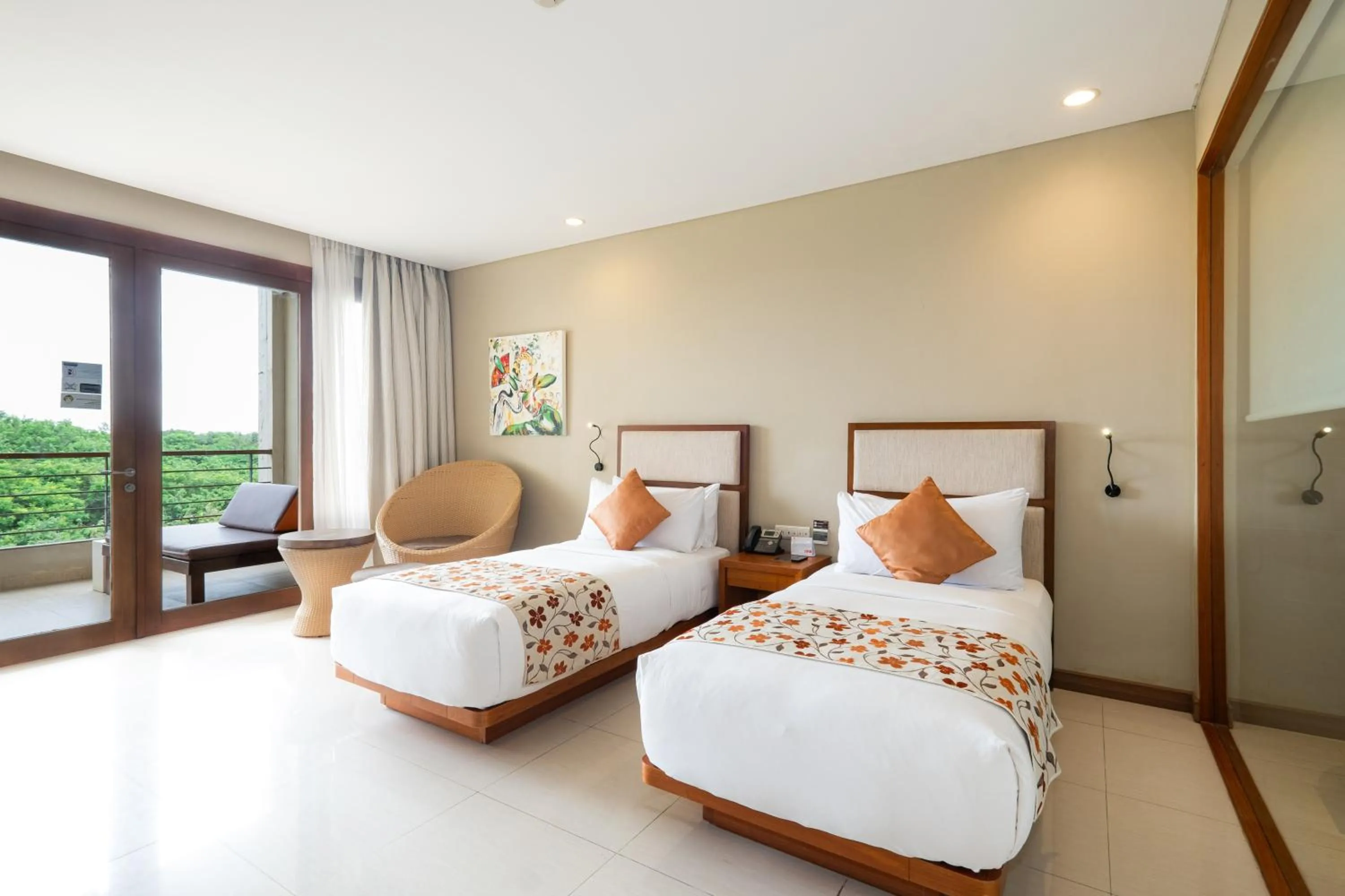 Bed in VOUK Hotel and Suites Nusa Dua Bali