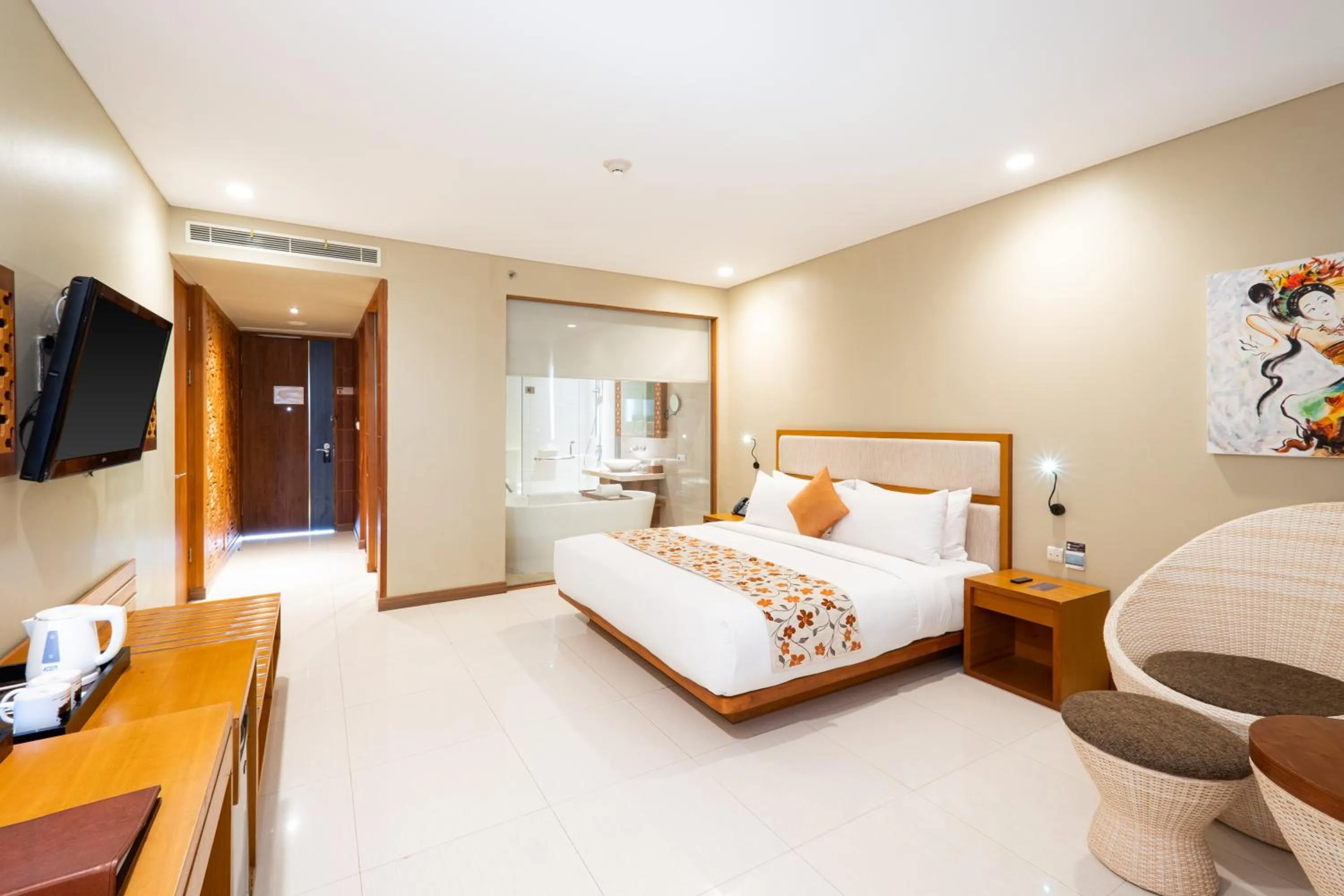 Bed in VOUK Hotel and Suites Nusa Dua Bali