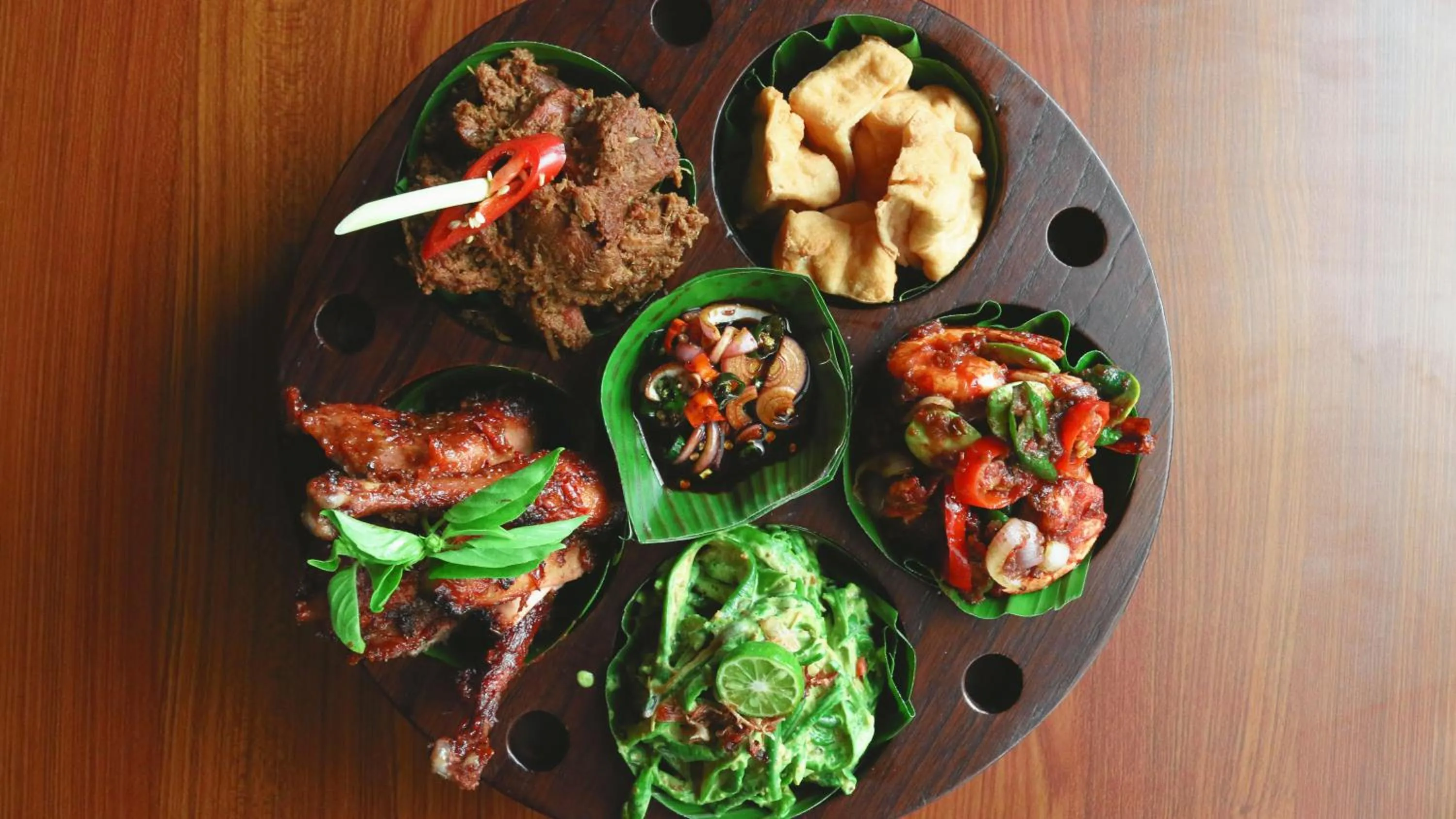 Food close-up in VOUK Hotel and Suites Nusa Dua Bali
