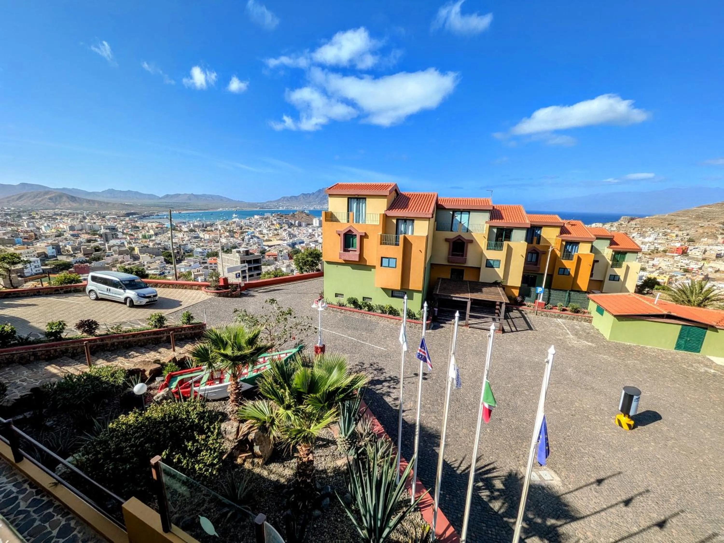 Property building in Hotel Belvedere Mindelo, Cabo Verde