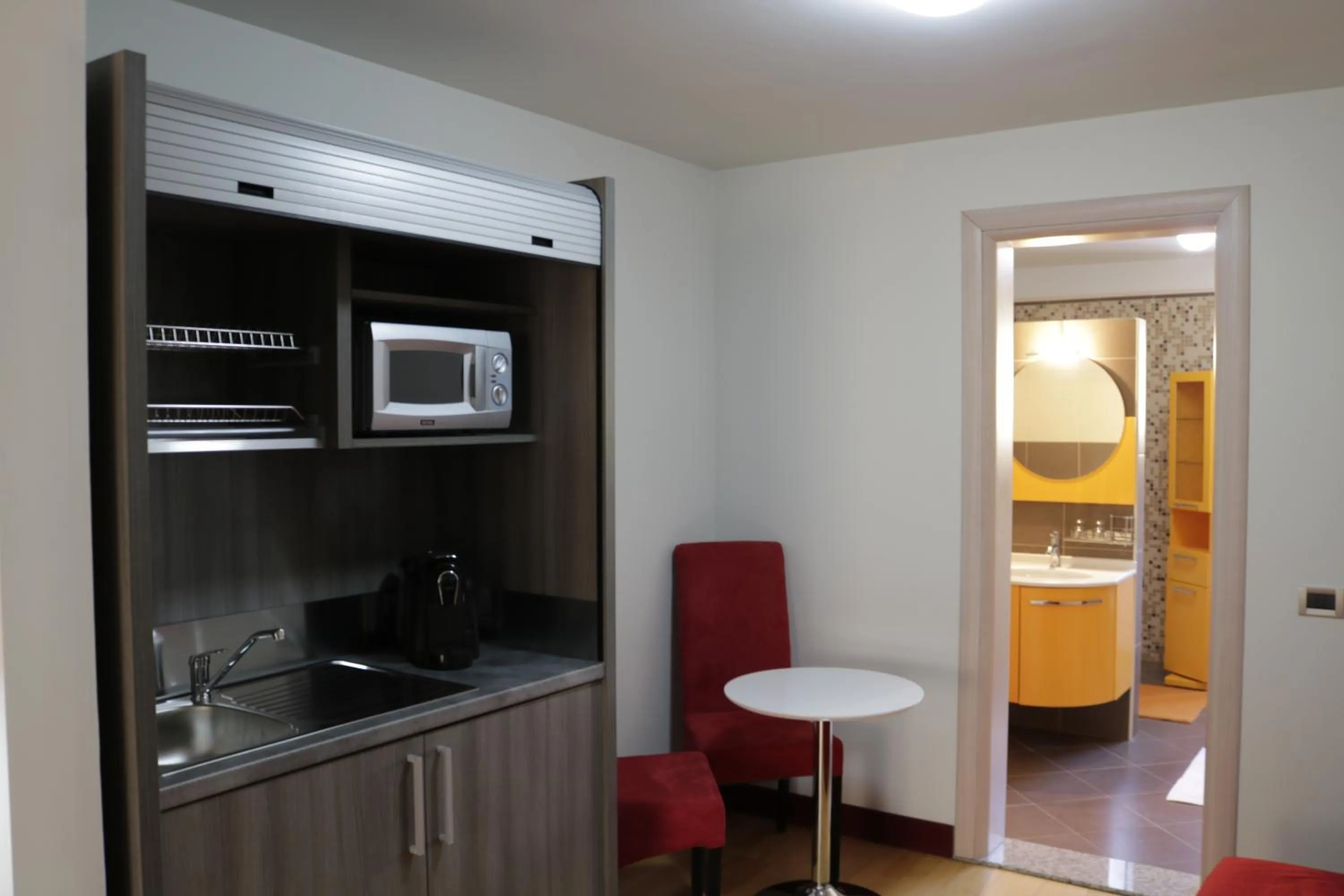 Kitchen or kitchenette in Pombas Brancas Resort