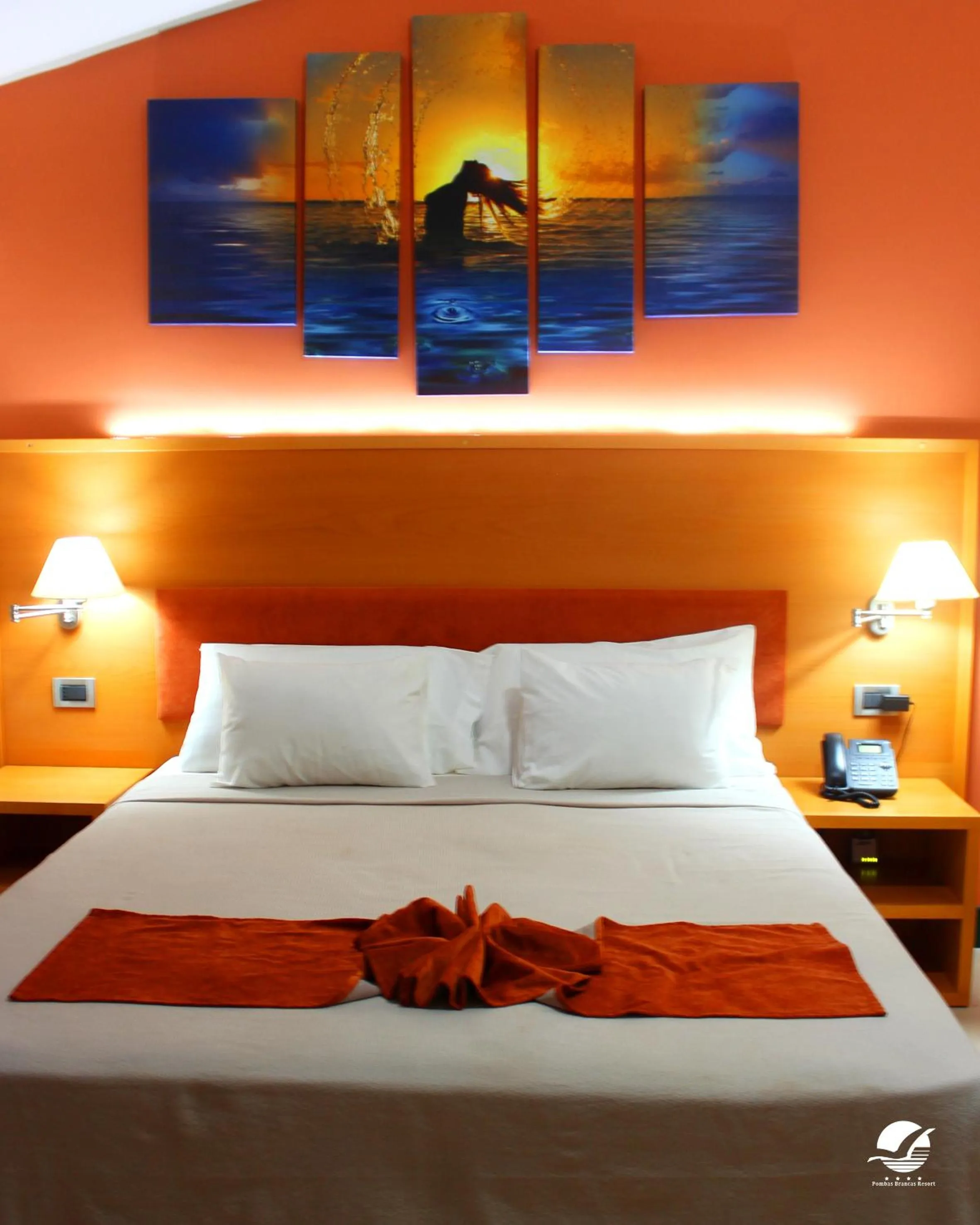 Bed in Pombas Brancas Resort