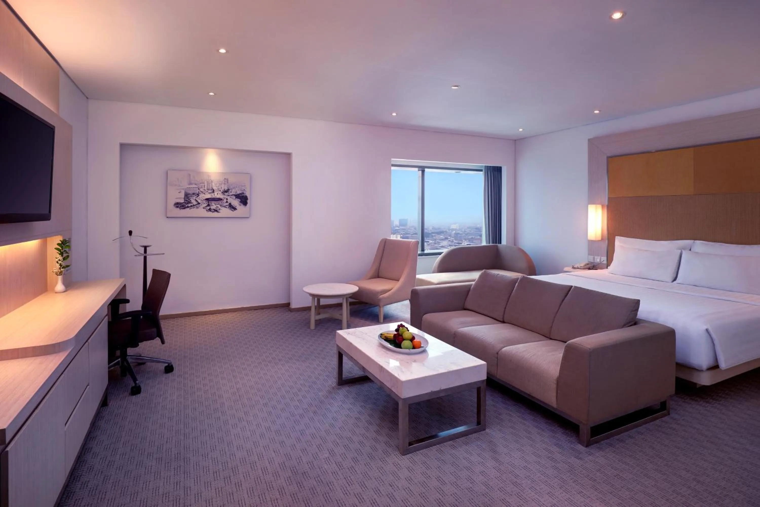 Bed in Grand Mercure Jakarta Harmoni