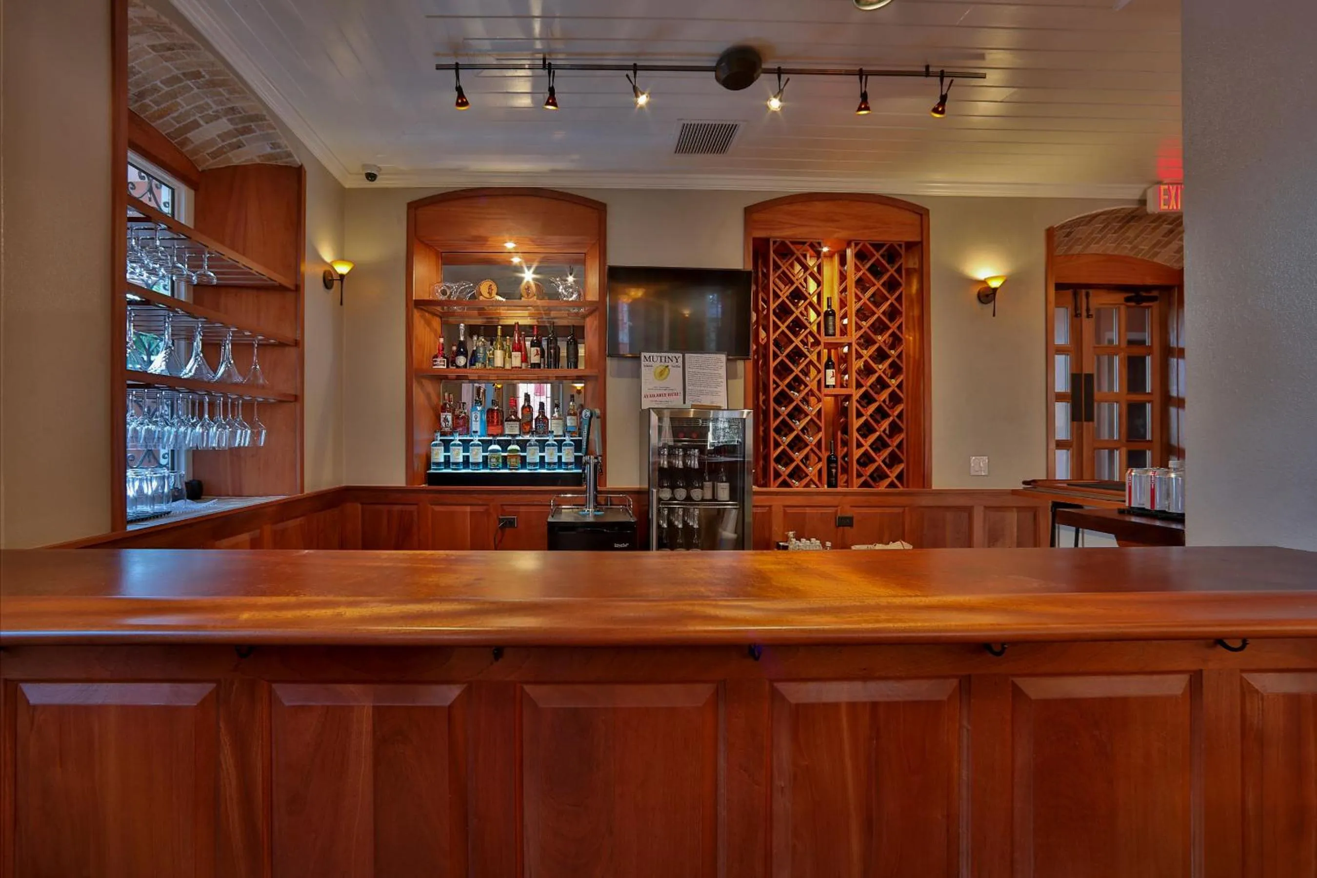 Lounge or bar in Company House Hotel St Croix