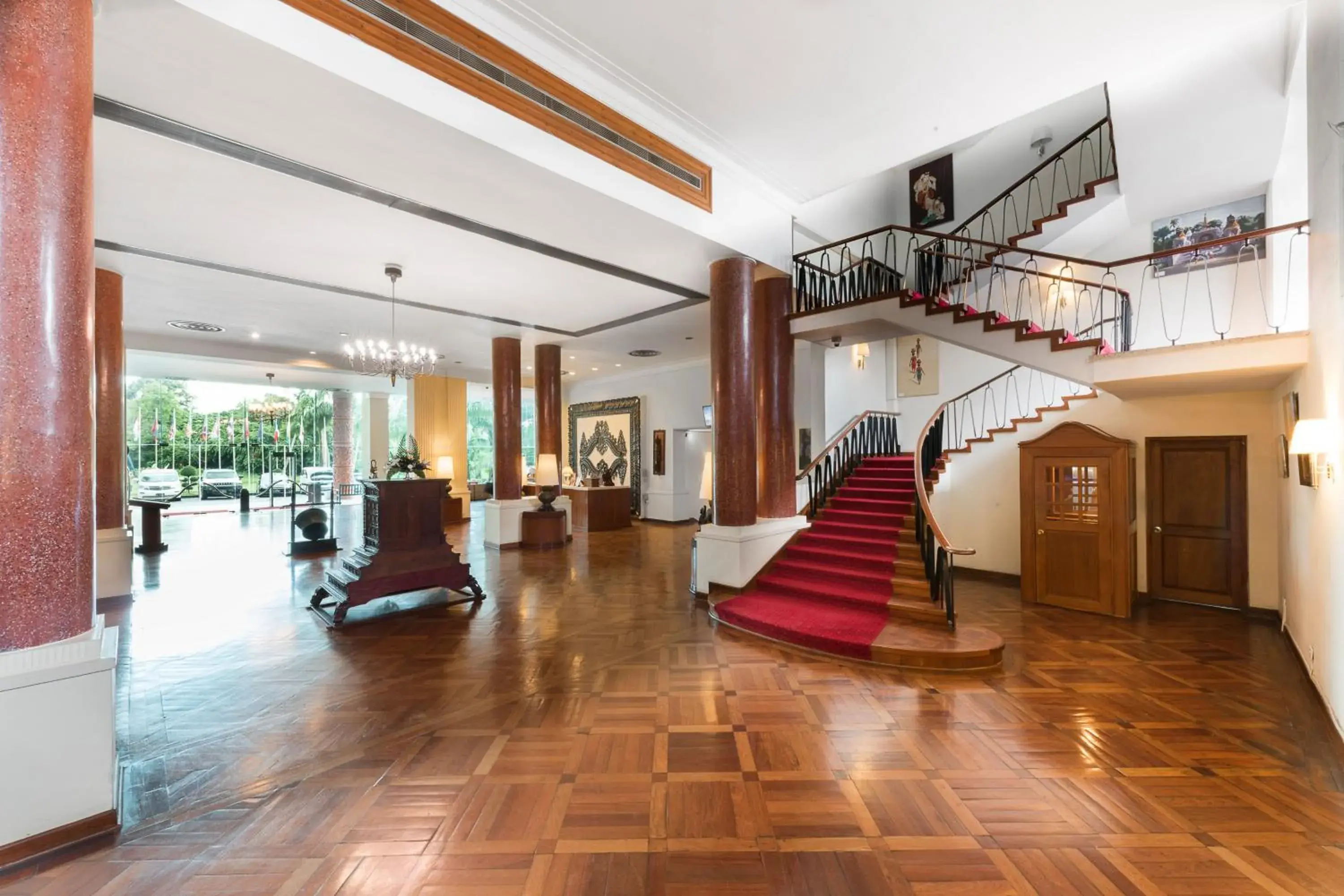 Property building in Inya Lake Hotel Yangon Property building in Inya Lake Hotel Yangon