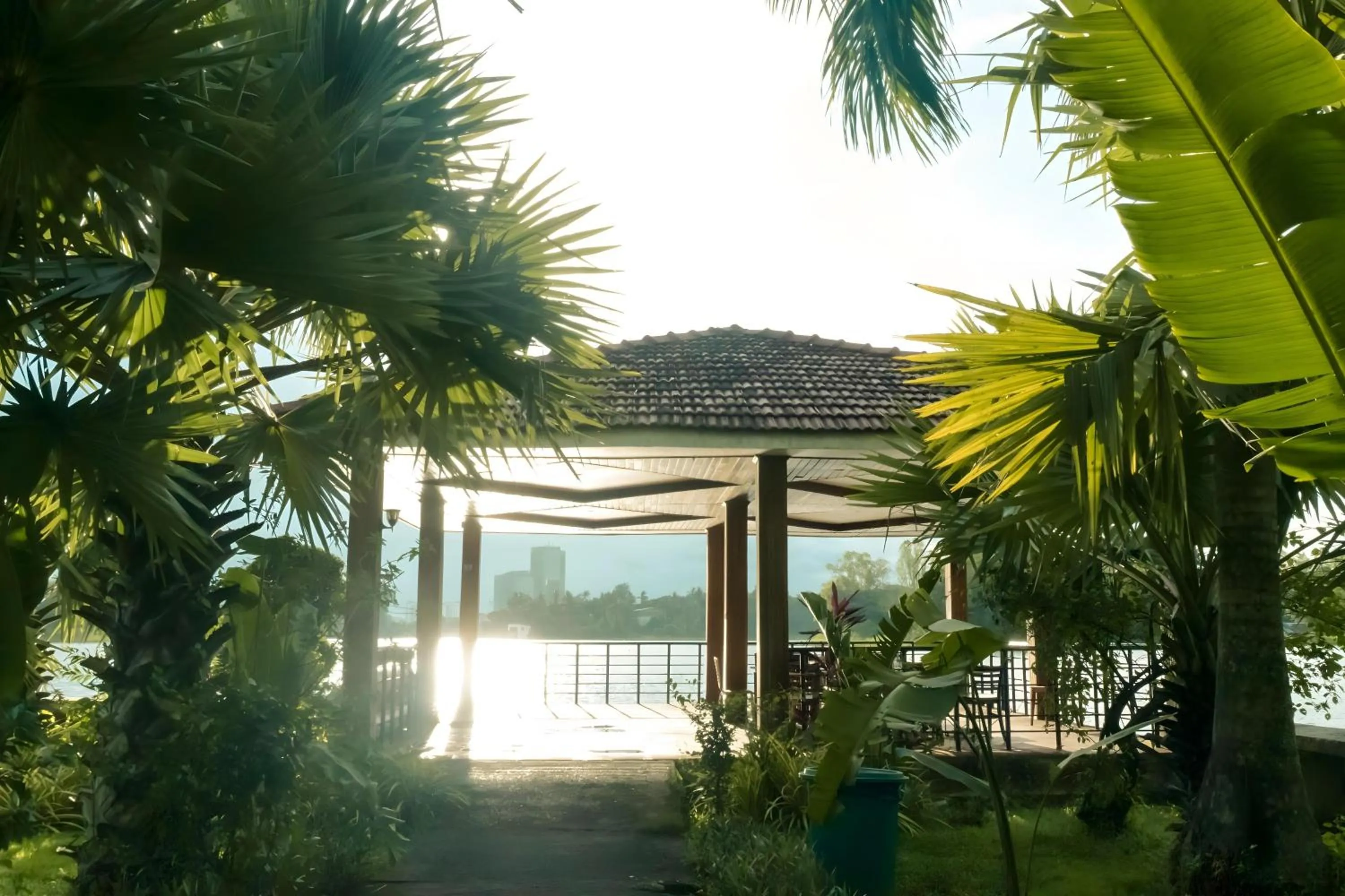 Natural landscape in Inya Lake Hotel Yangon