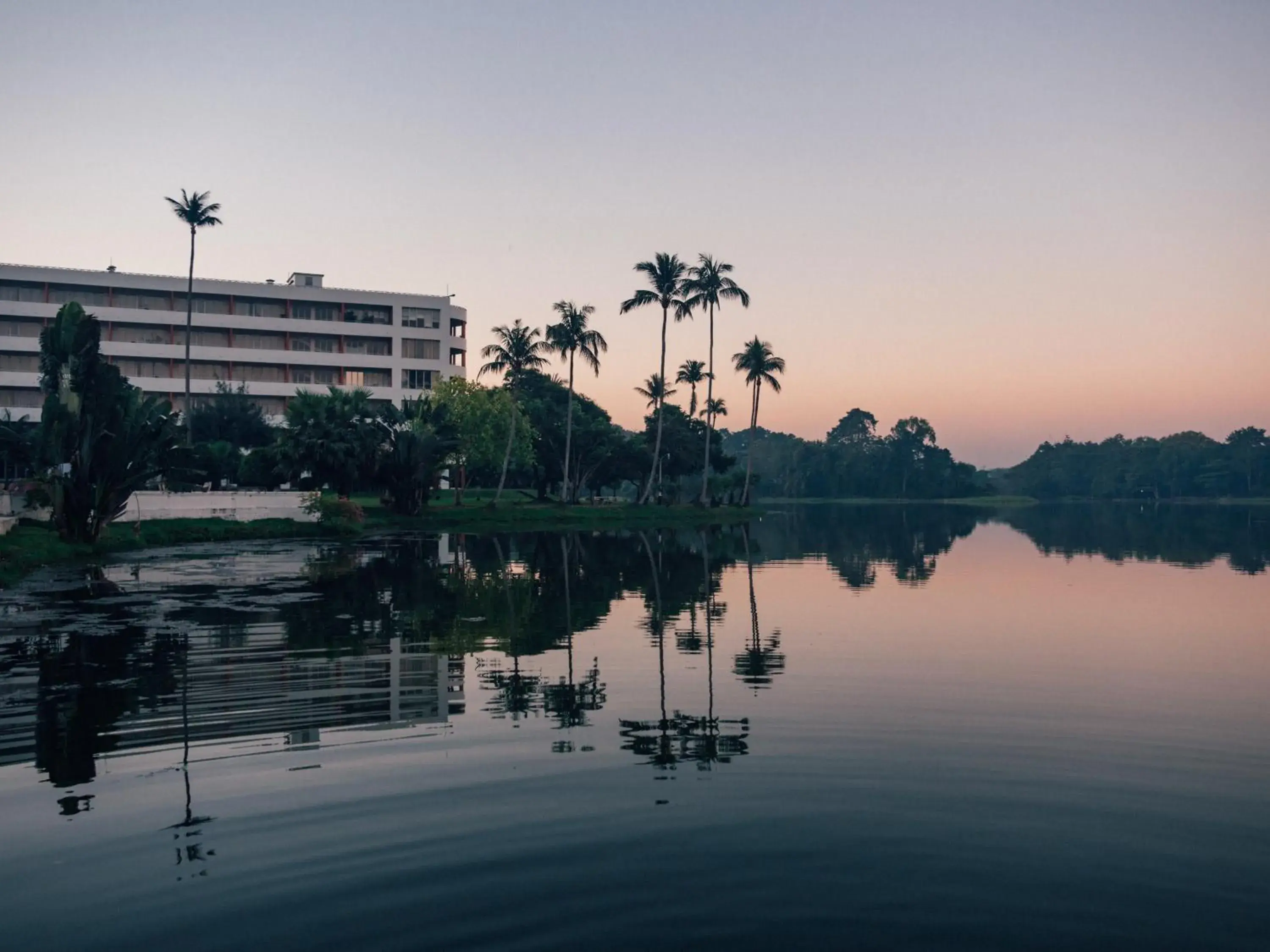 Property building in Inya Lake Hotel Yangon Property building in Inya Lake Hotel Yangon