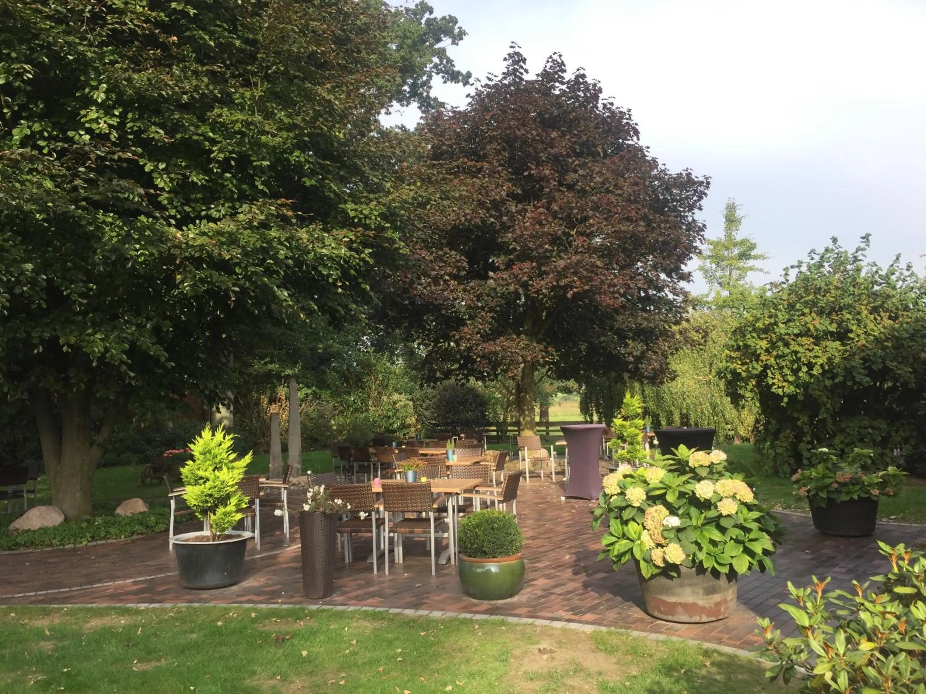 Garden in Hotel Wuelfers Gasthaus