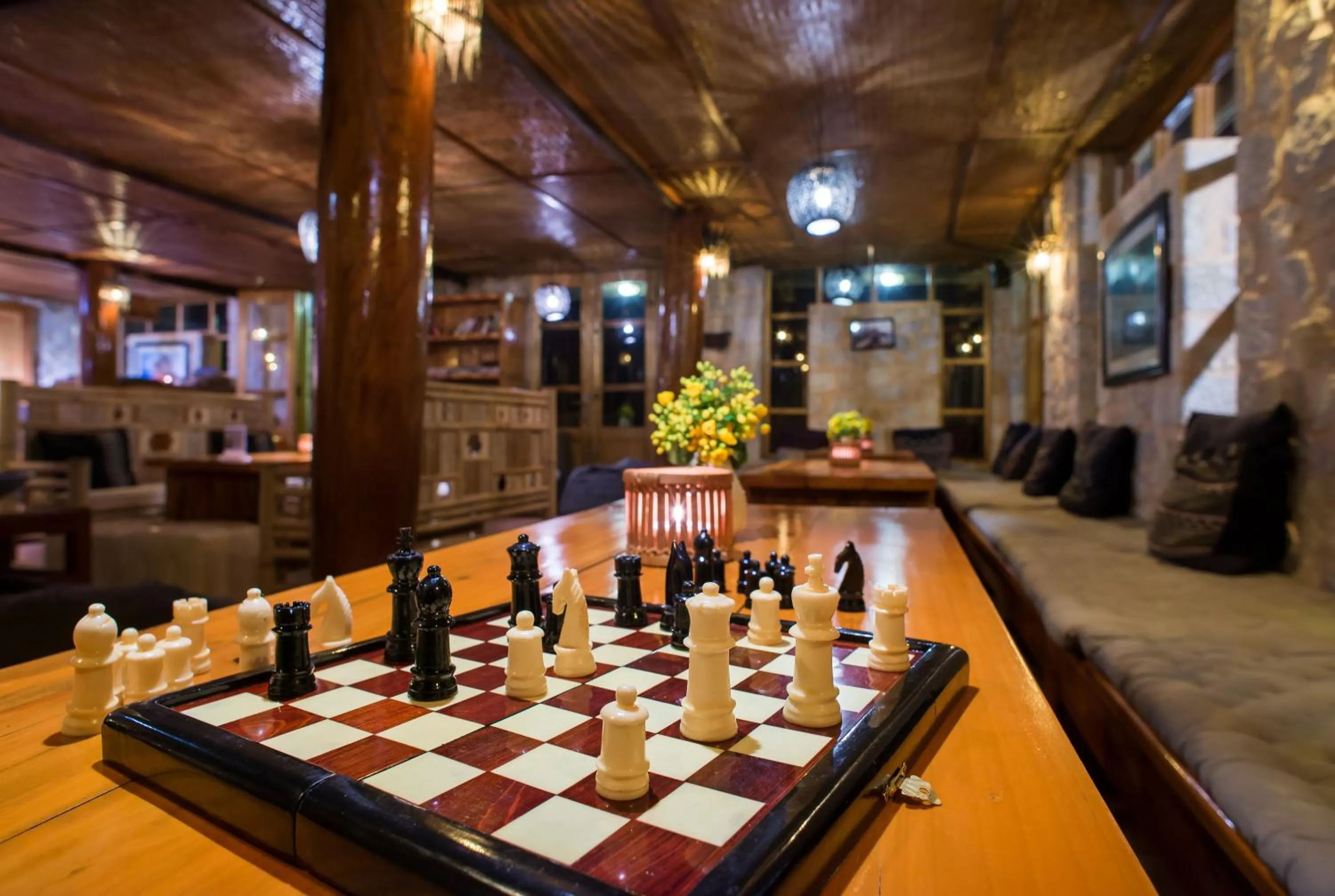 Lobby or reception in Topas Ecolodge