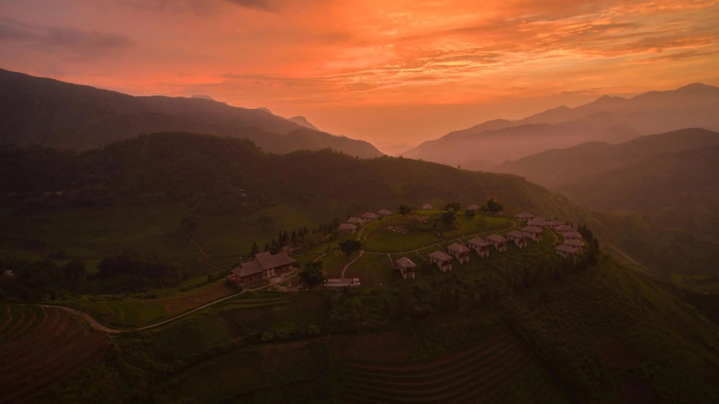 Bird's eye view in Topas Ecolodge