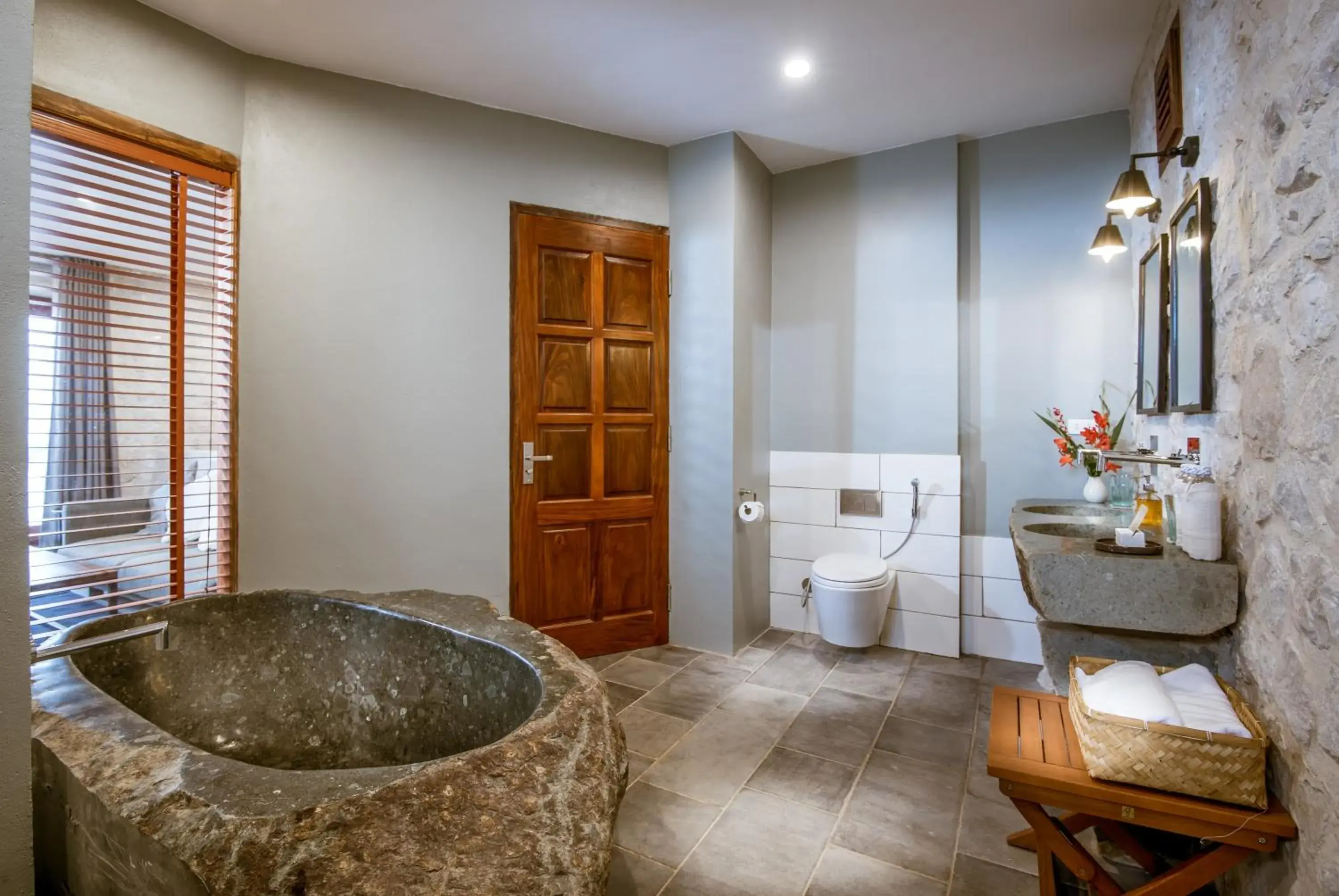 Bathroom in Topas Ecolodge Bathroom in Topas Ecolodge