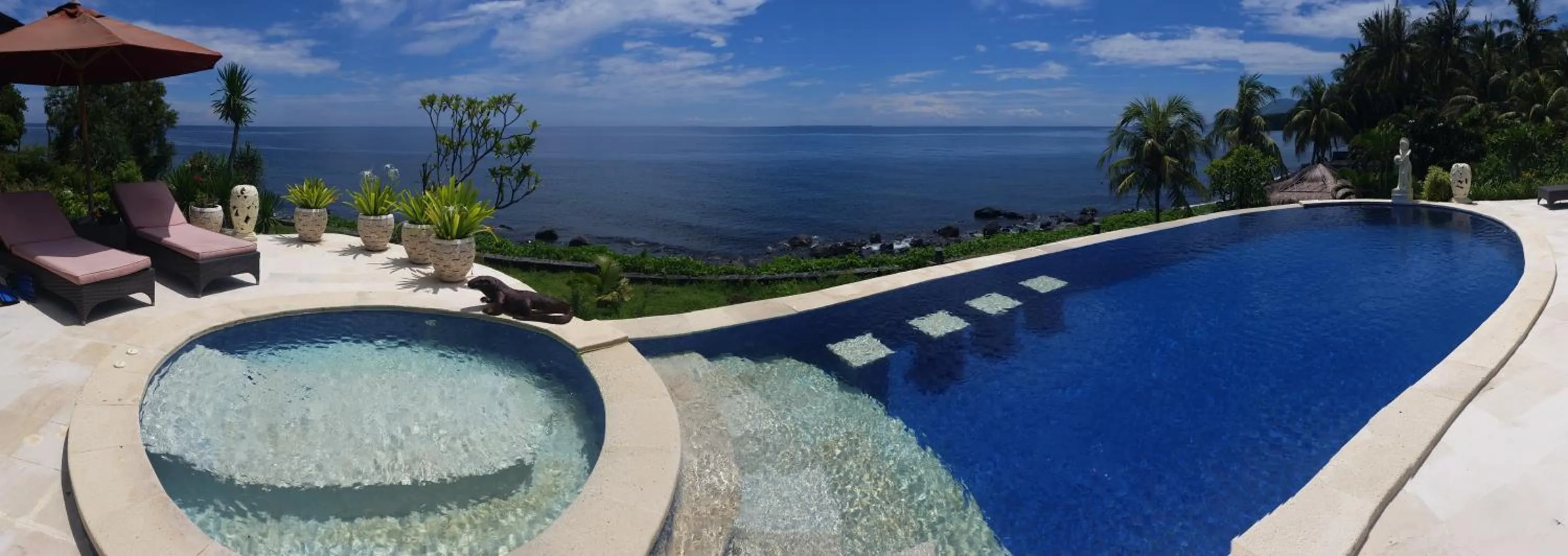 Swimming pool in Toyabali-Resort, Boutique Beach Villas