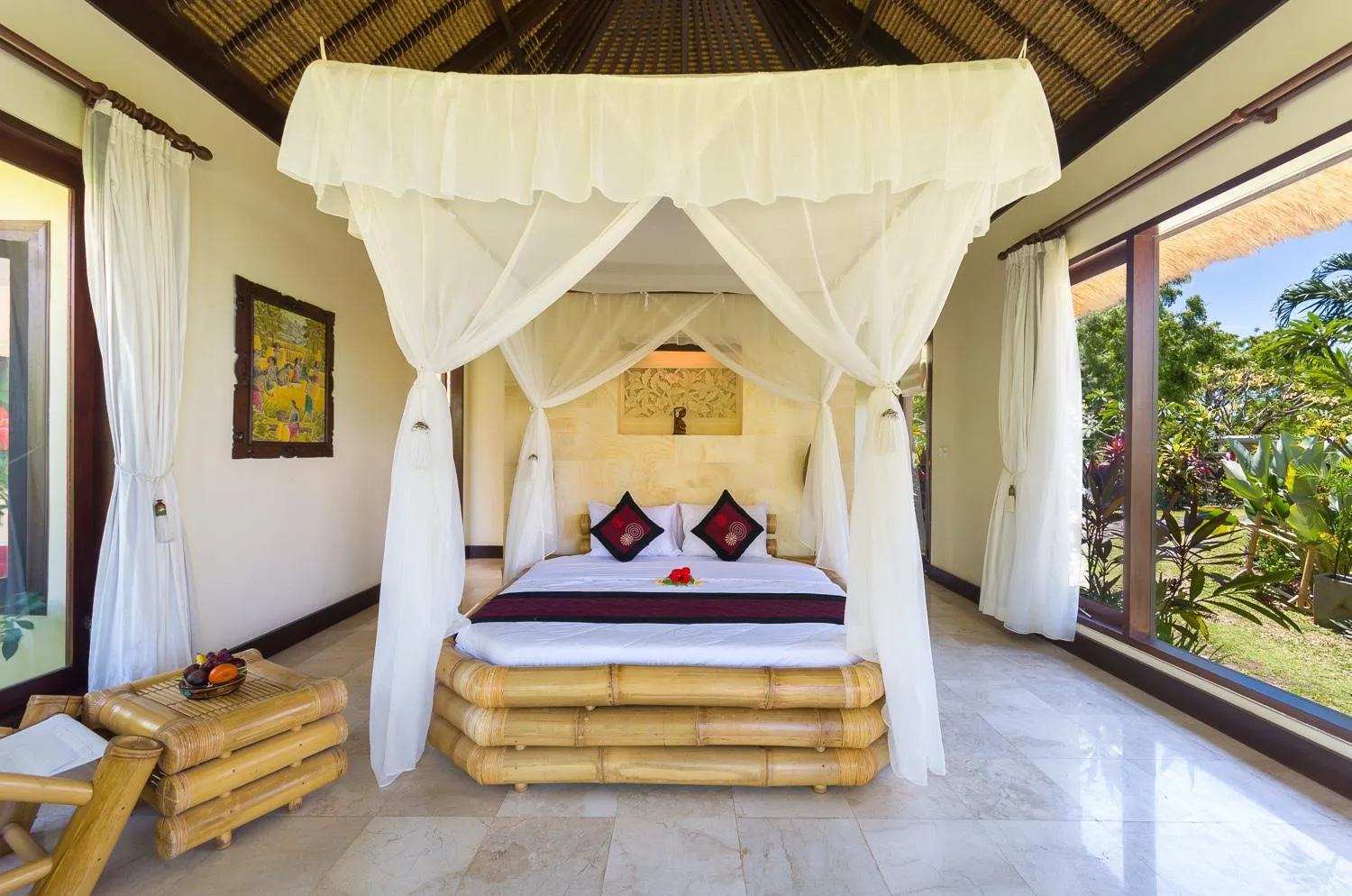 Bedroom, Bed in Toyabali-Resort, Boutique Beach Villas