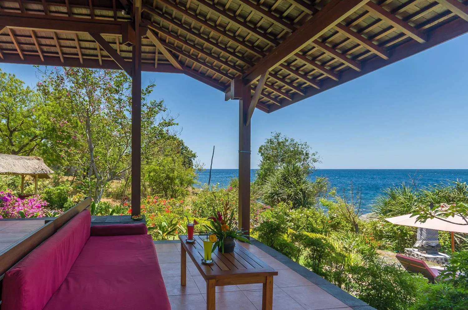 Restaurant/places to eat in Toyabali-Resort, Boutique Beach Villas