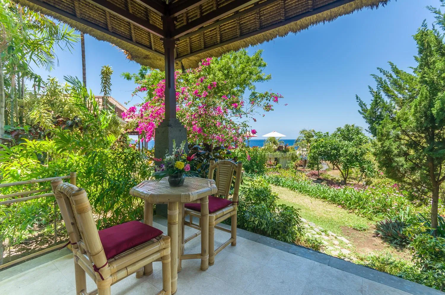 Balcony/Terrace in Toyabali-Resort, Boutique Beach Villas