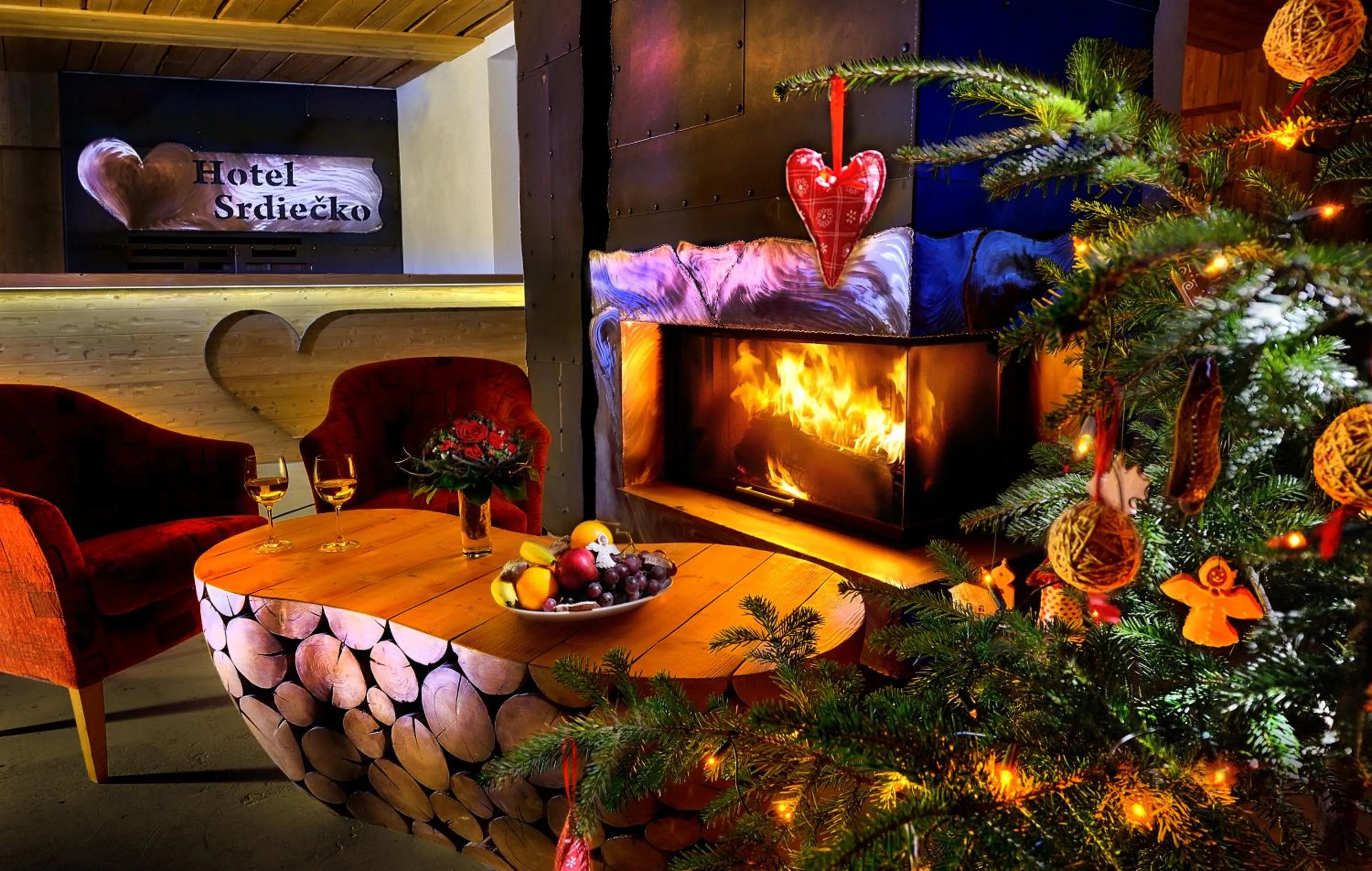 Communal lounge/ TV room in Hotel Srdiečko