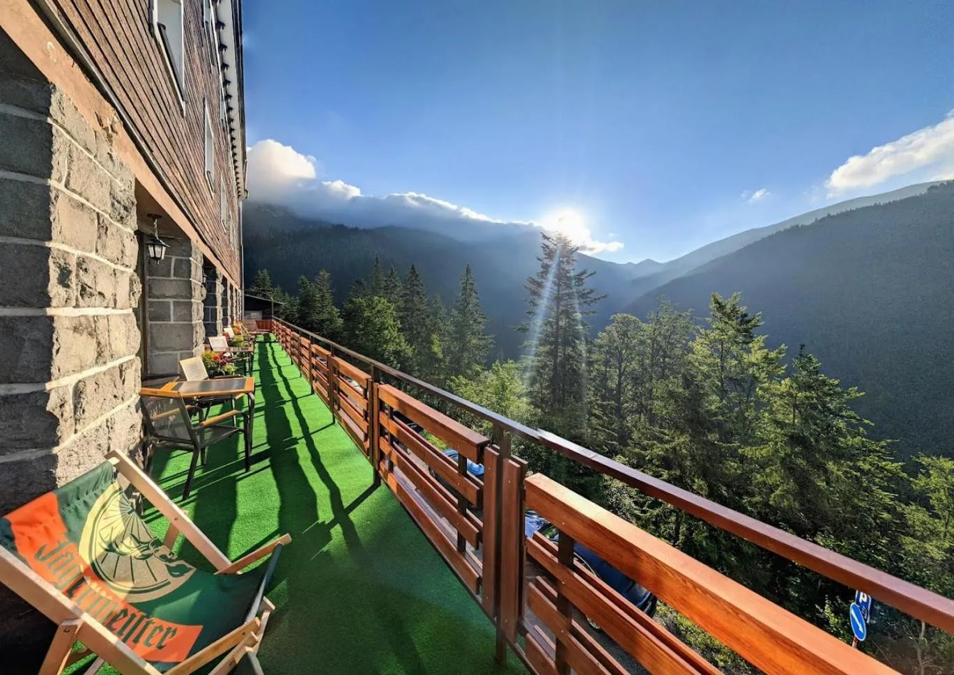 Natural landscape in Hotel Srdiečko