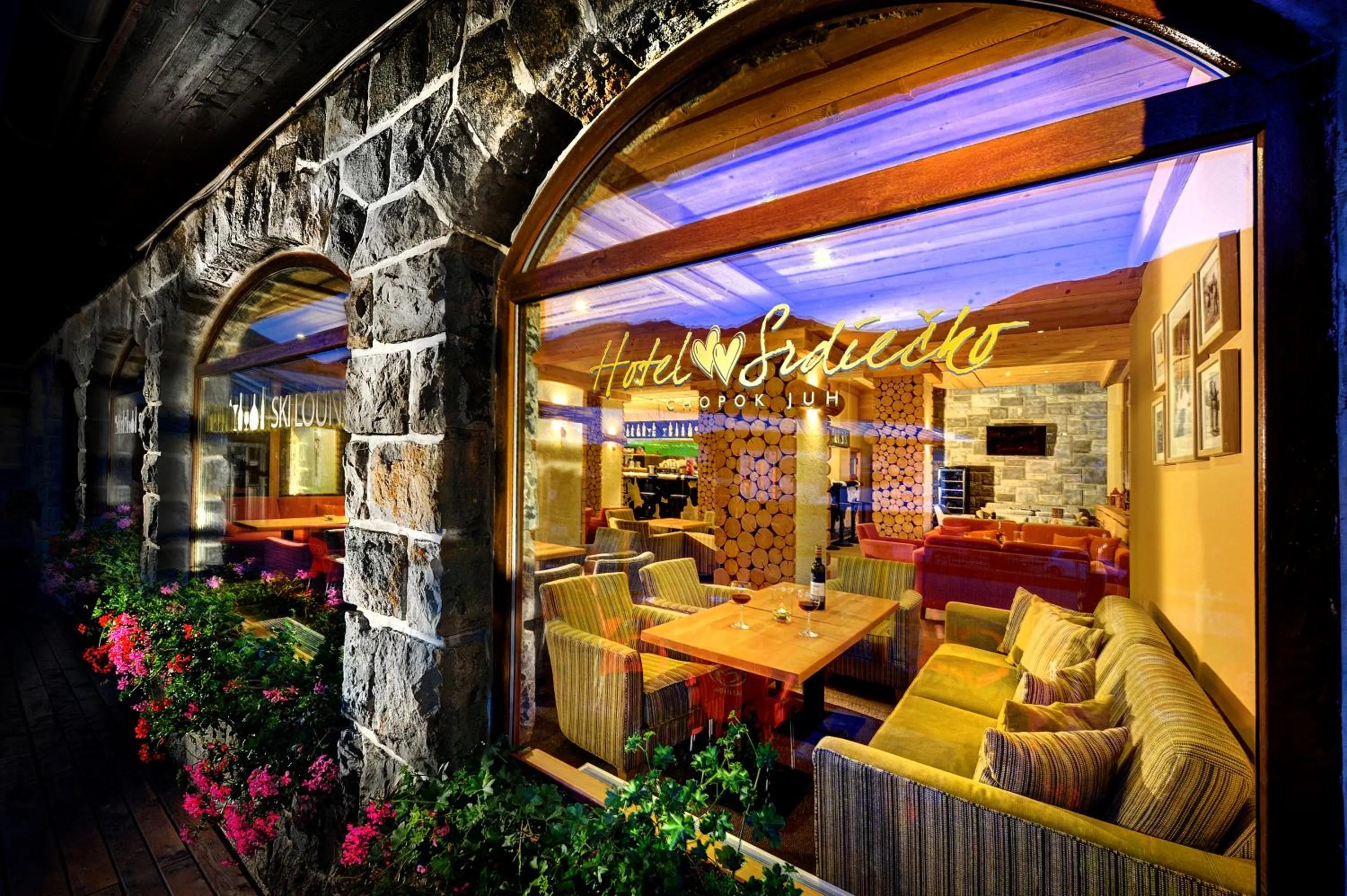 Lounge or bar in Hotel Srdiečko