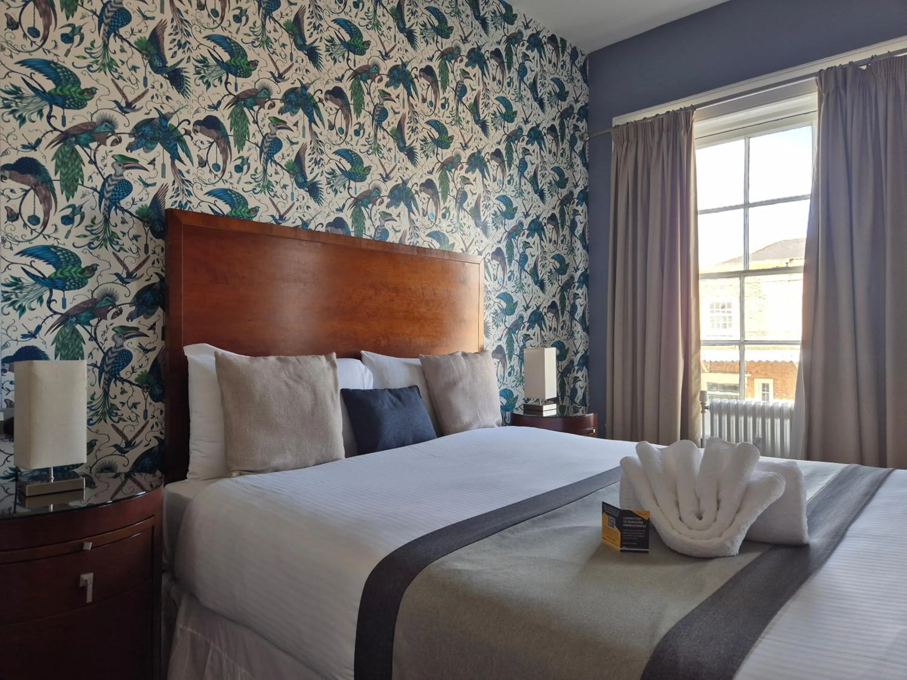 Bed in The Great Western Hotel