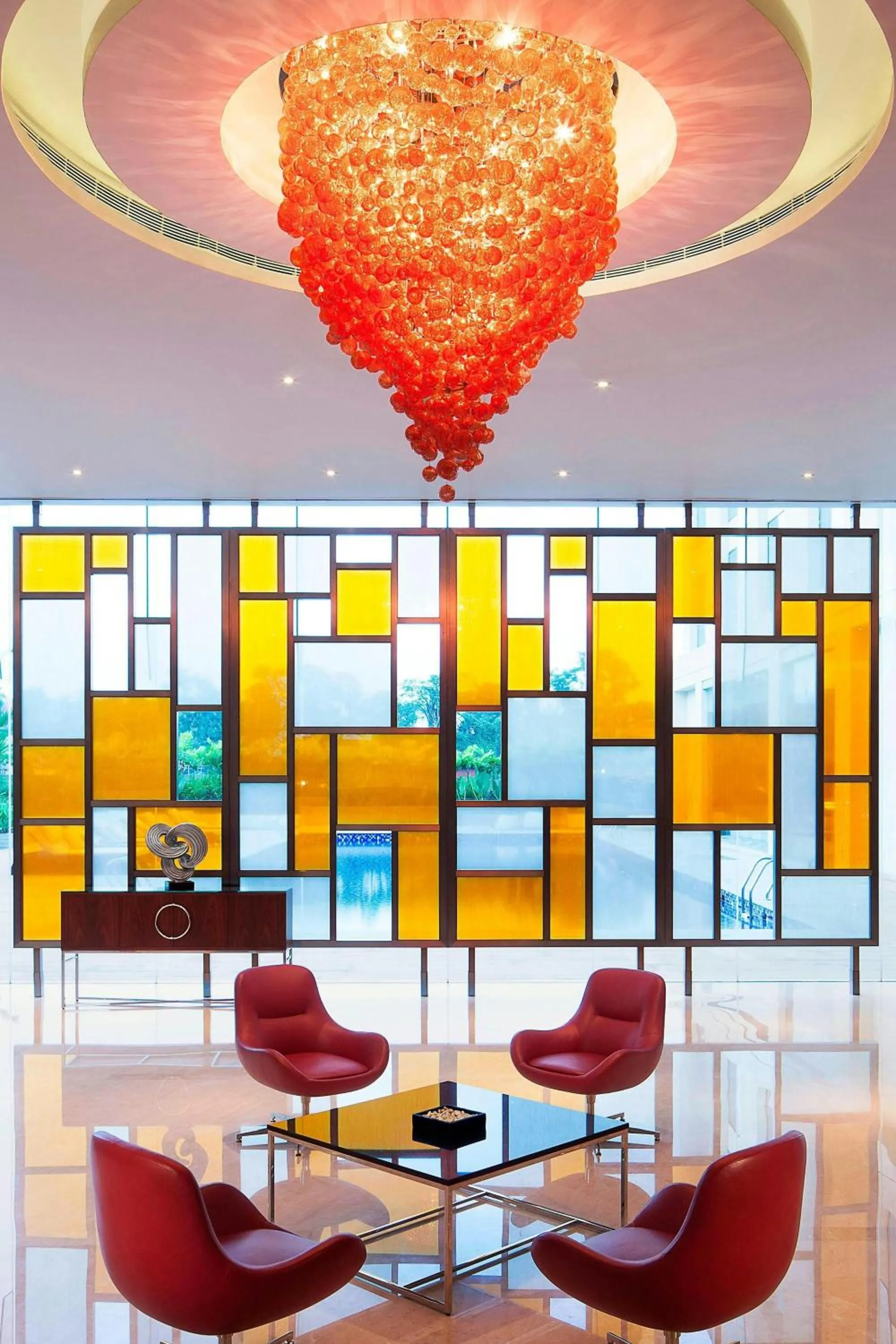 Lobby or reception in Courtyard by Marriott Kochi Airport