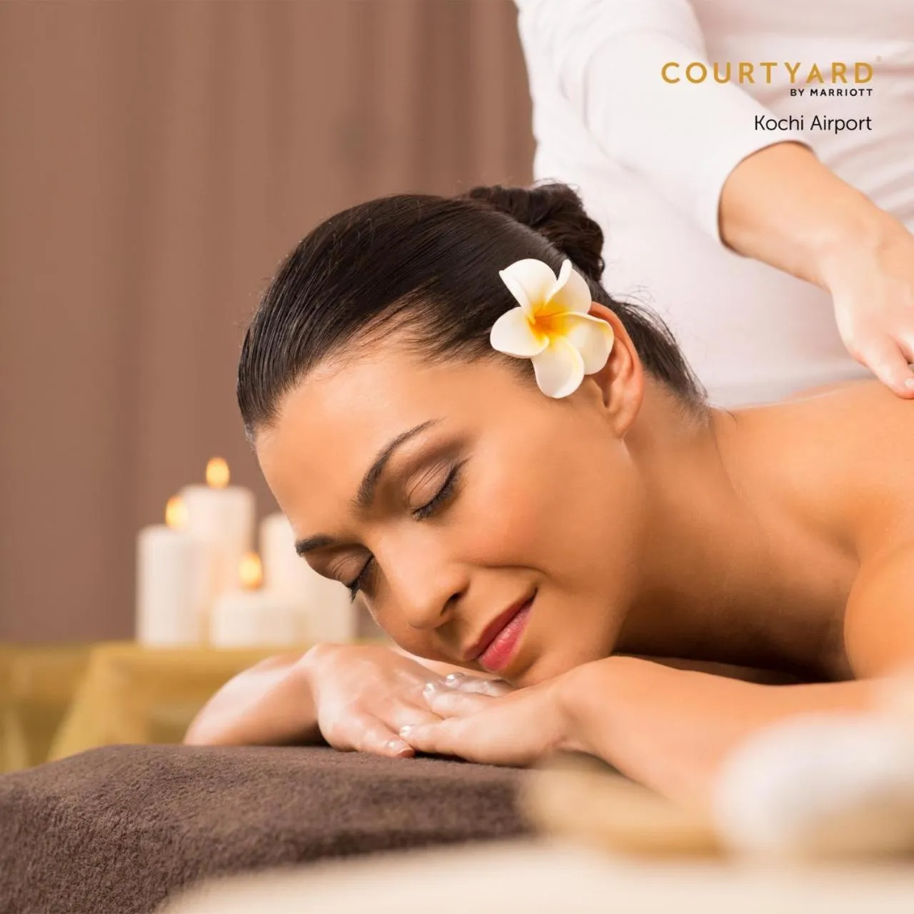 Spa and wellness centre/facilities in Courtyard by Marriott Kochi Airport